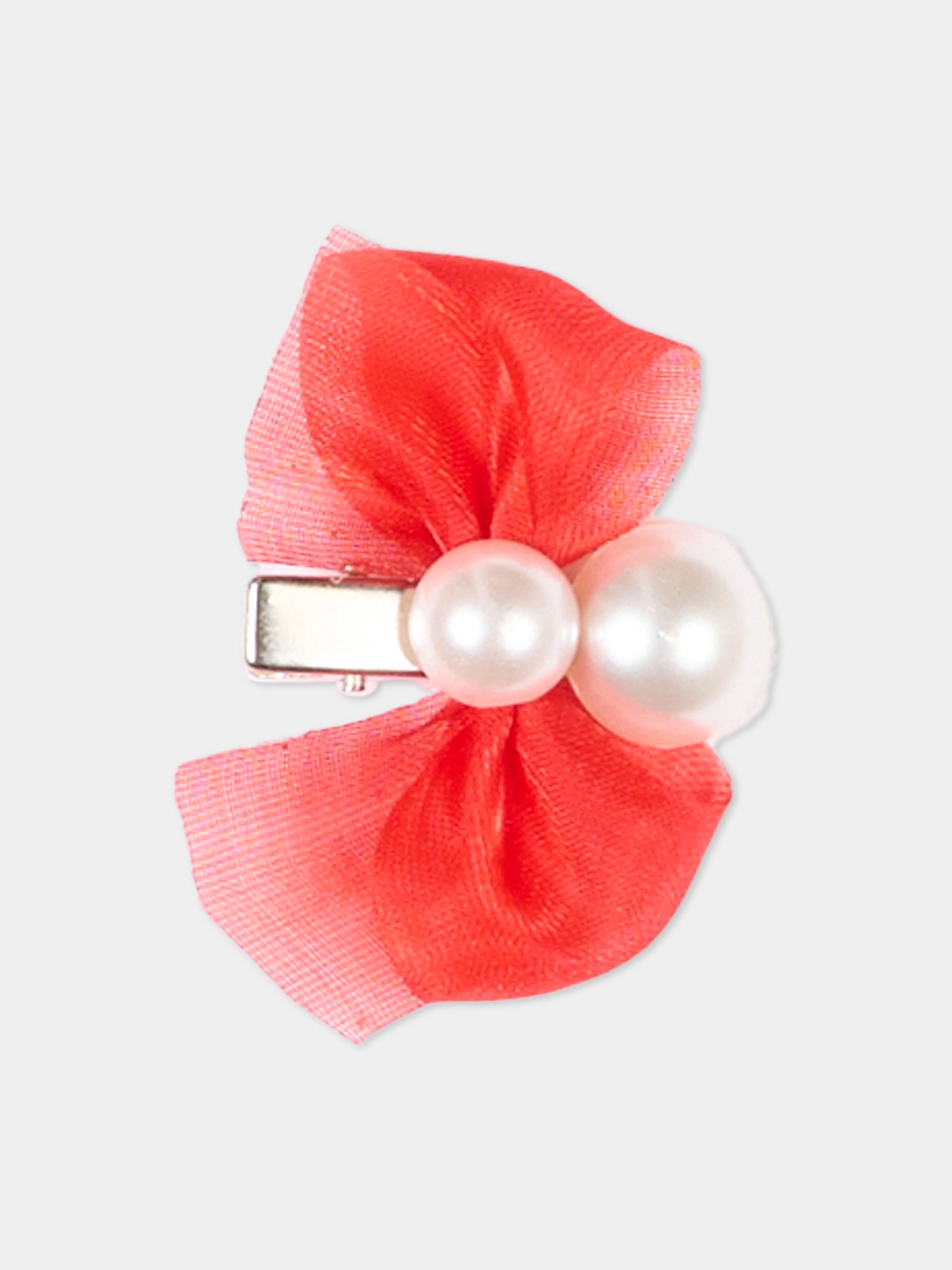 Set fermagli rosso per bambina,Monnalisa,39G018 - 7759 - 0044