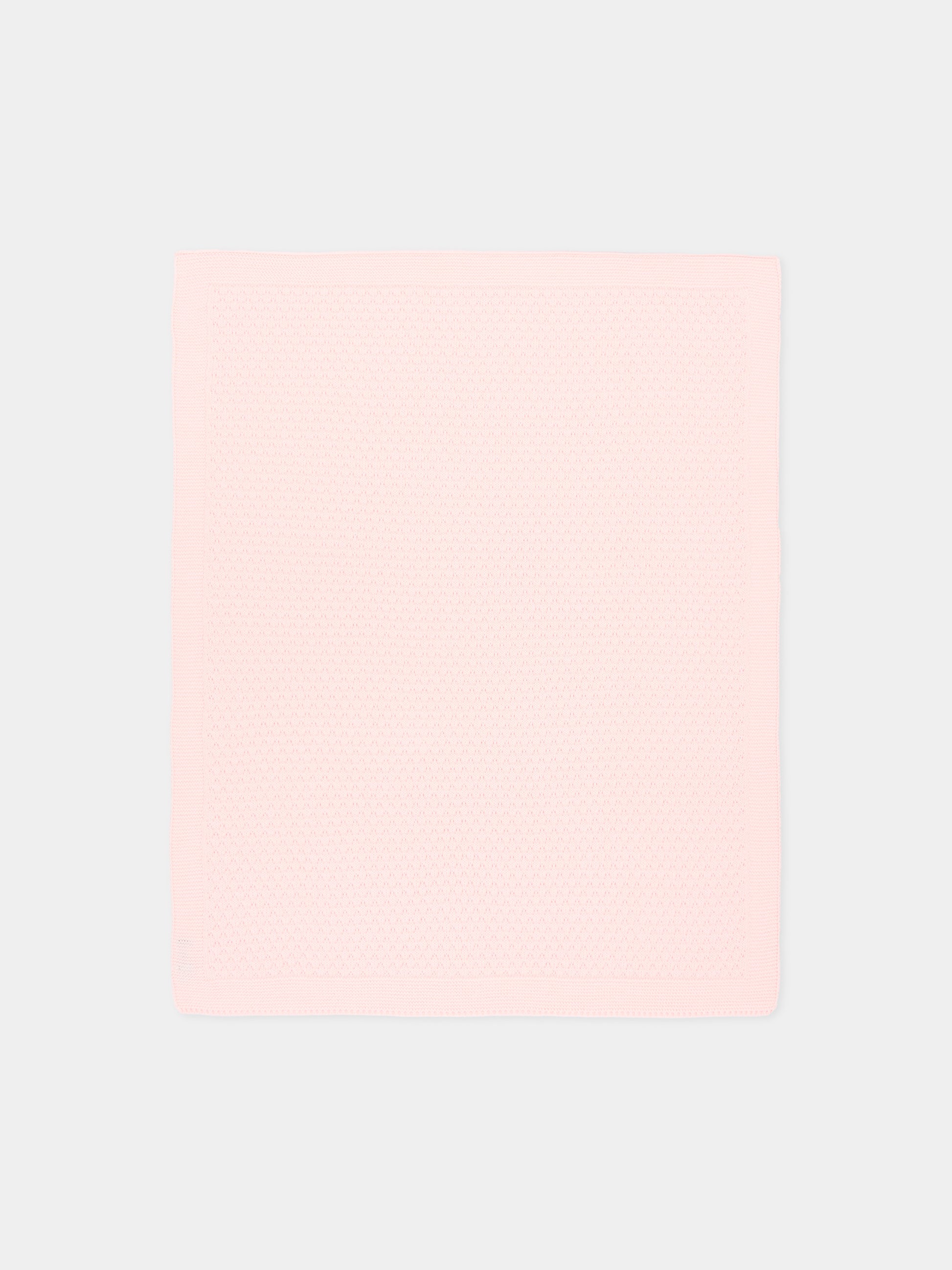 Copertina rosa per neonata traforata,Little Bear,3113 CIPRIA