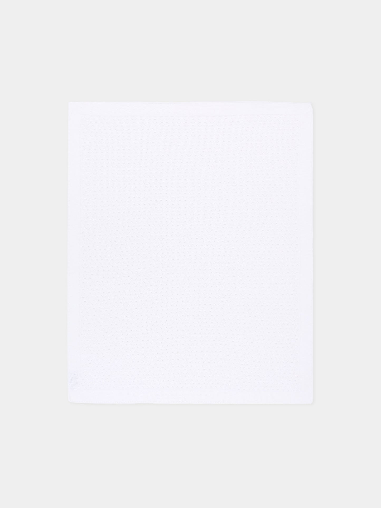 Coperta bianca per neonati traforata,Little Bear,3113 BIANCO