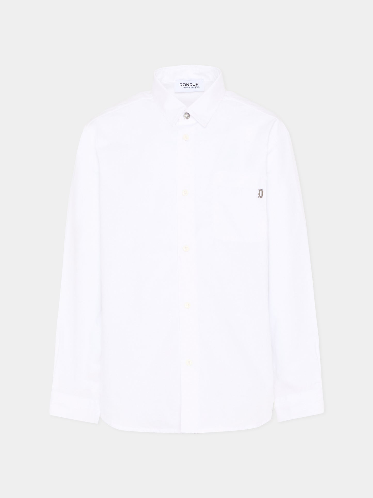 T-shirt avorio per bambino con maxi ruches,Dondup Kids,DMCA055 0 CA029 B000