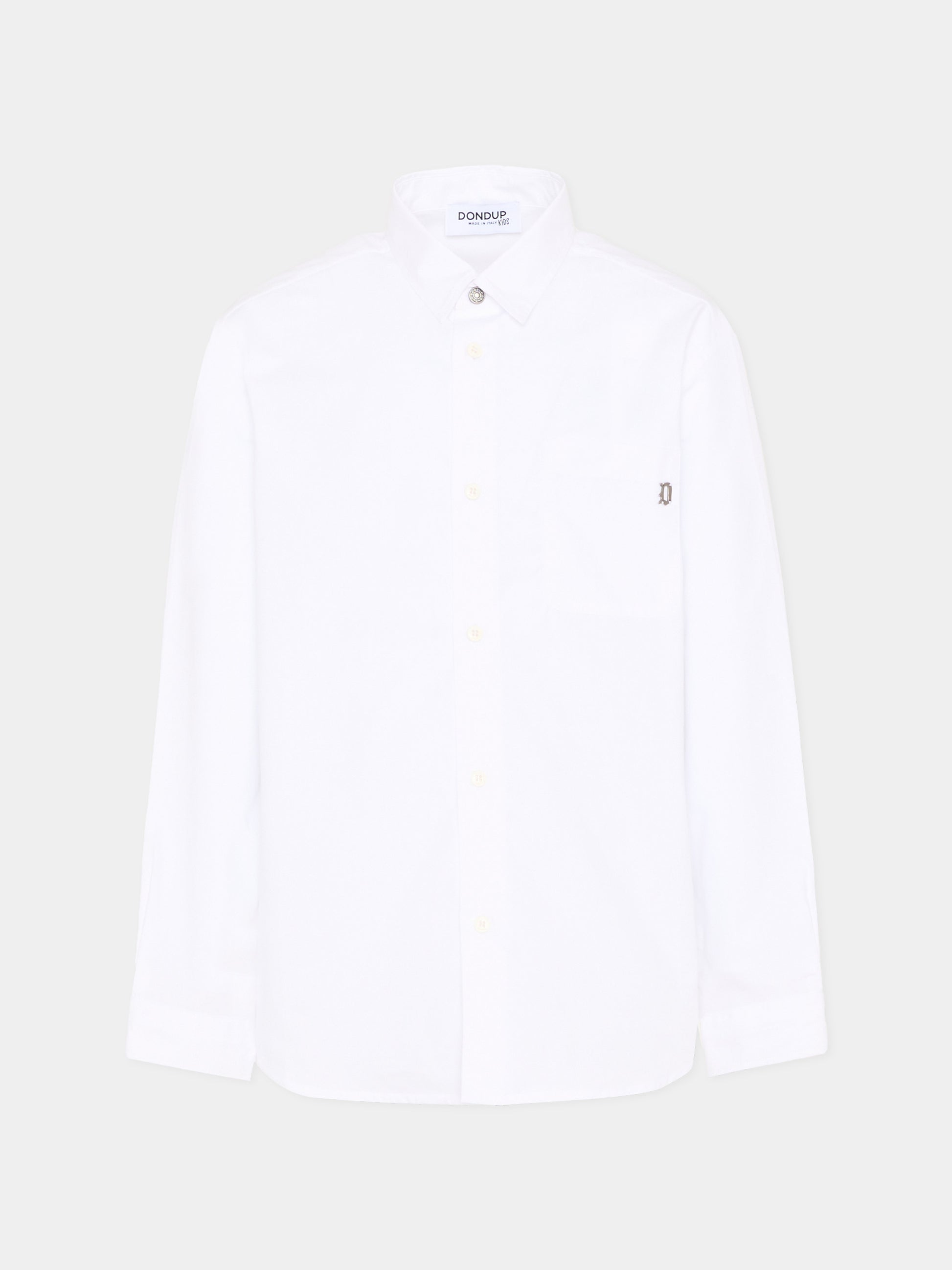 T-shirt avorio per bambino con maxi ruches,Dondup Kids,DMCA055 0 CA029 B000