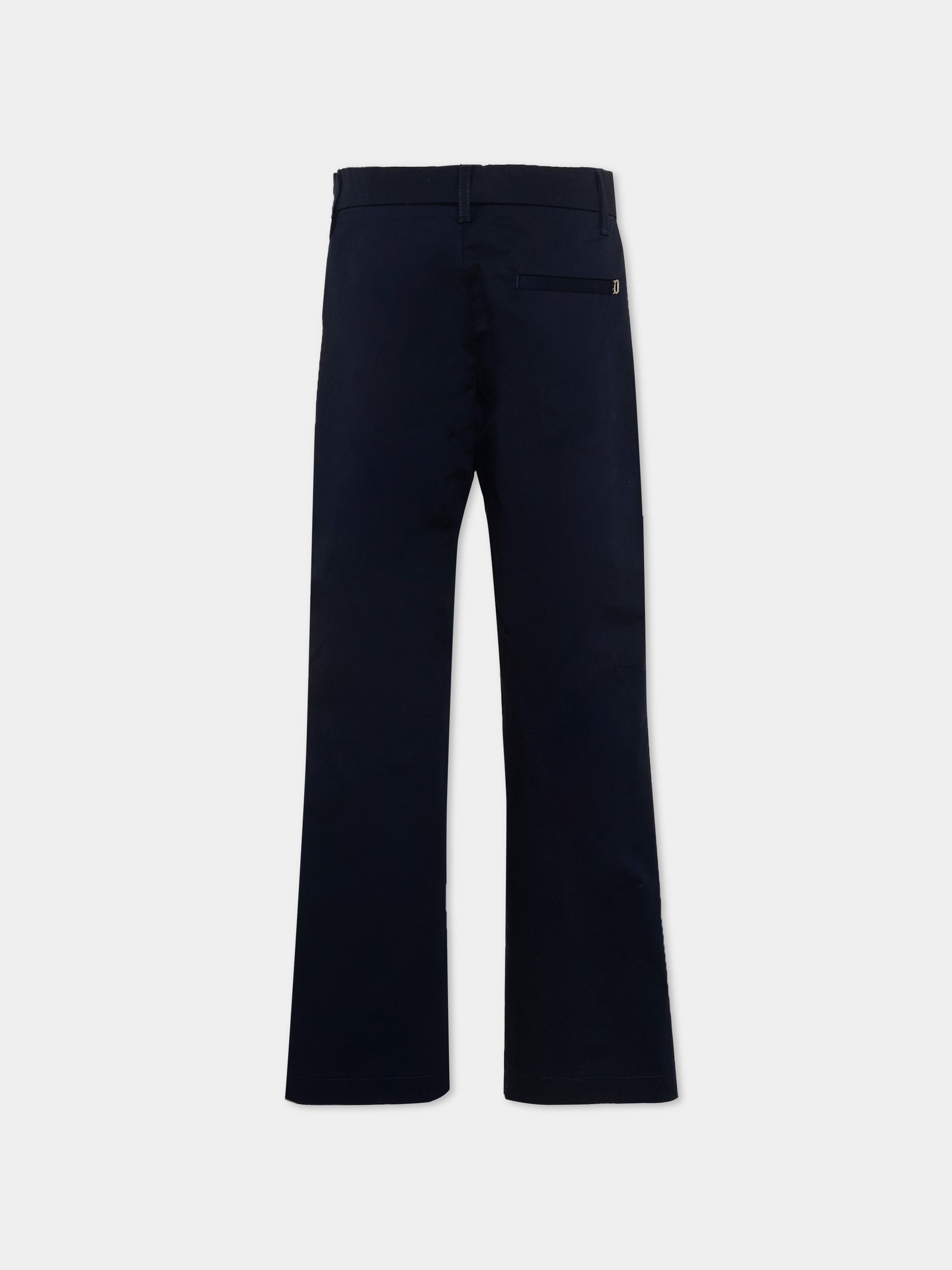 Pantaloni eleganti blu per bambino,Dondup Kids,DMPA179 0 CE009 4005