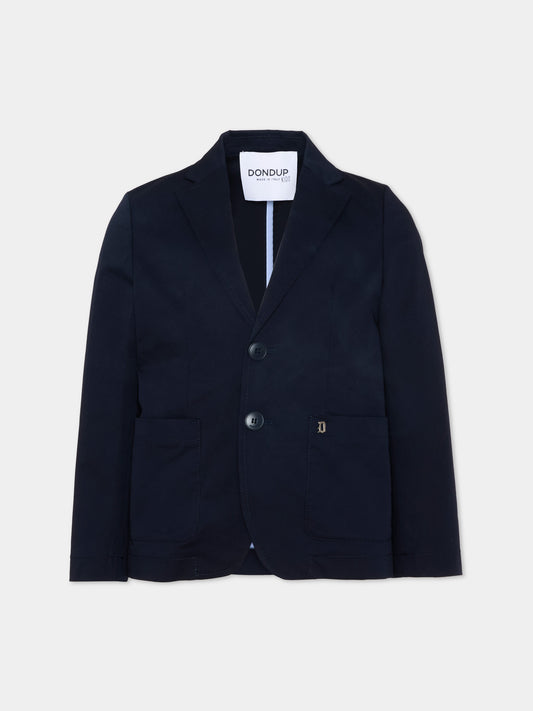 Giacca blu per bambino,Dondup Kids,DMGC024 0 CE039 4035