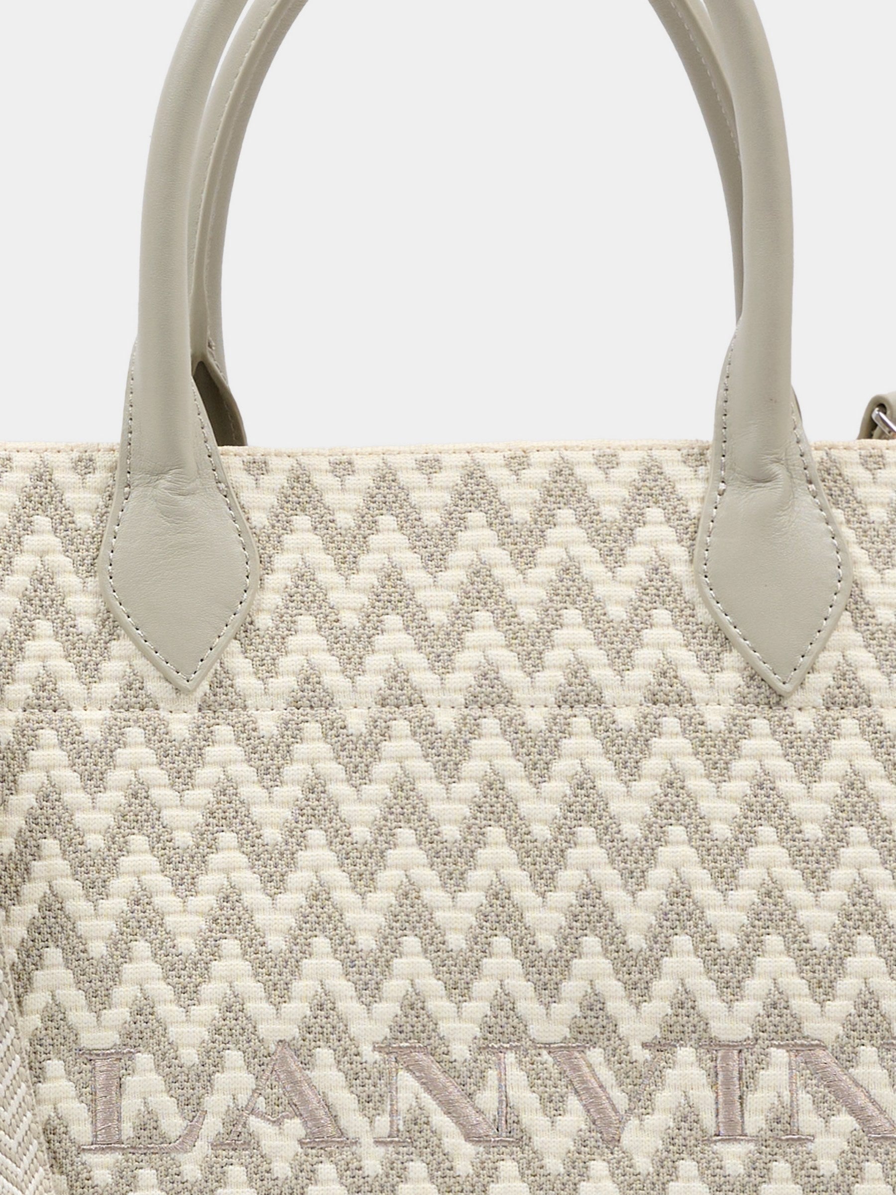 Borsa beige per bambina con logo,Lanvin Petite,N30330 N52