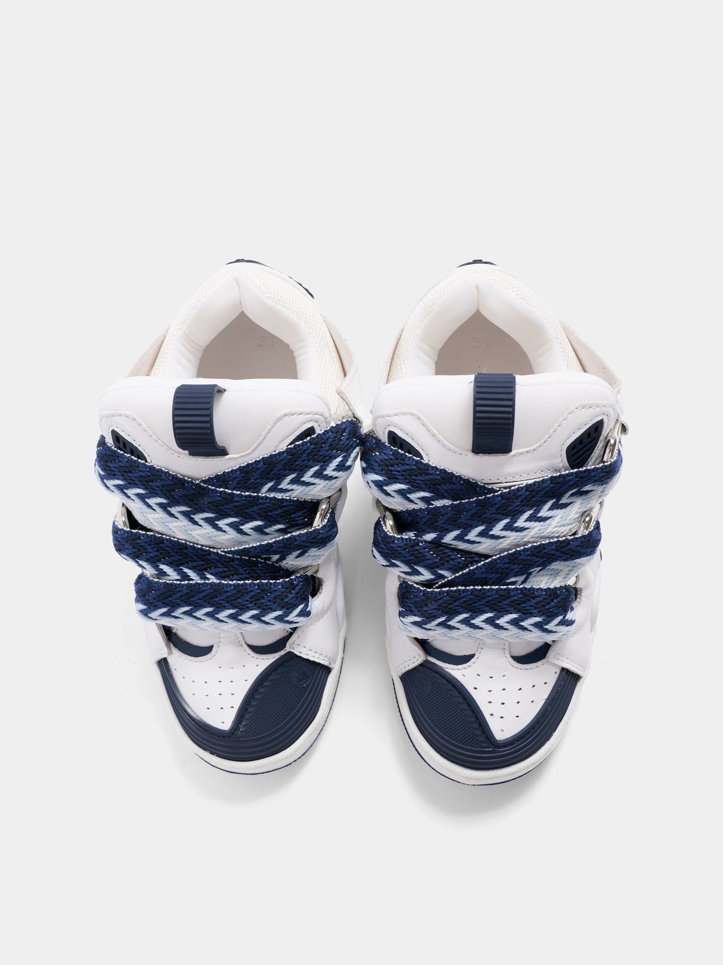 Sneakers blu per bambino con motivo Curb,Lanvin Petite,N30357 N68