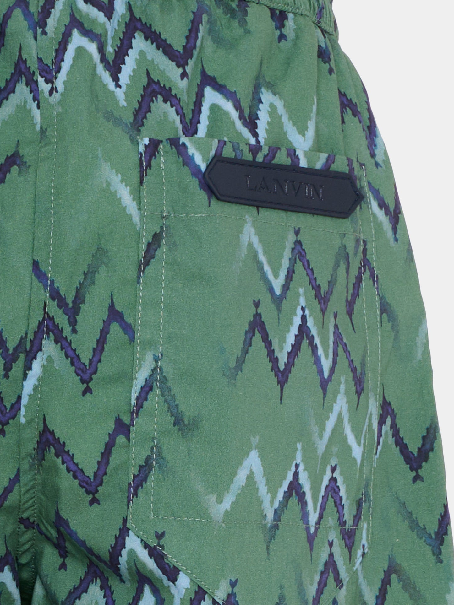 Shorts multicolor per bambino con logo,Lanvin Petite,N30393 U58