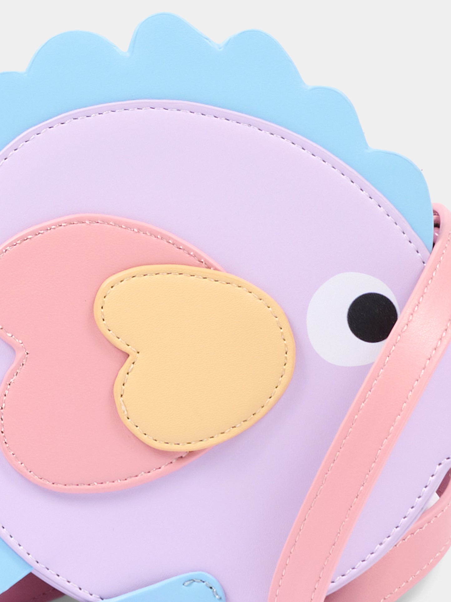 Borsa multicolor per bambina a forma di pesce,Stella Mccartney Kids,TY0A38-Z2429 539