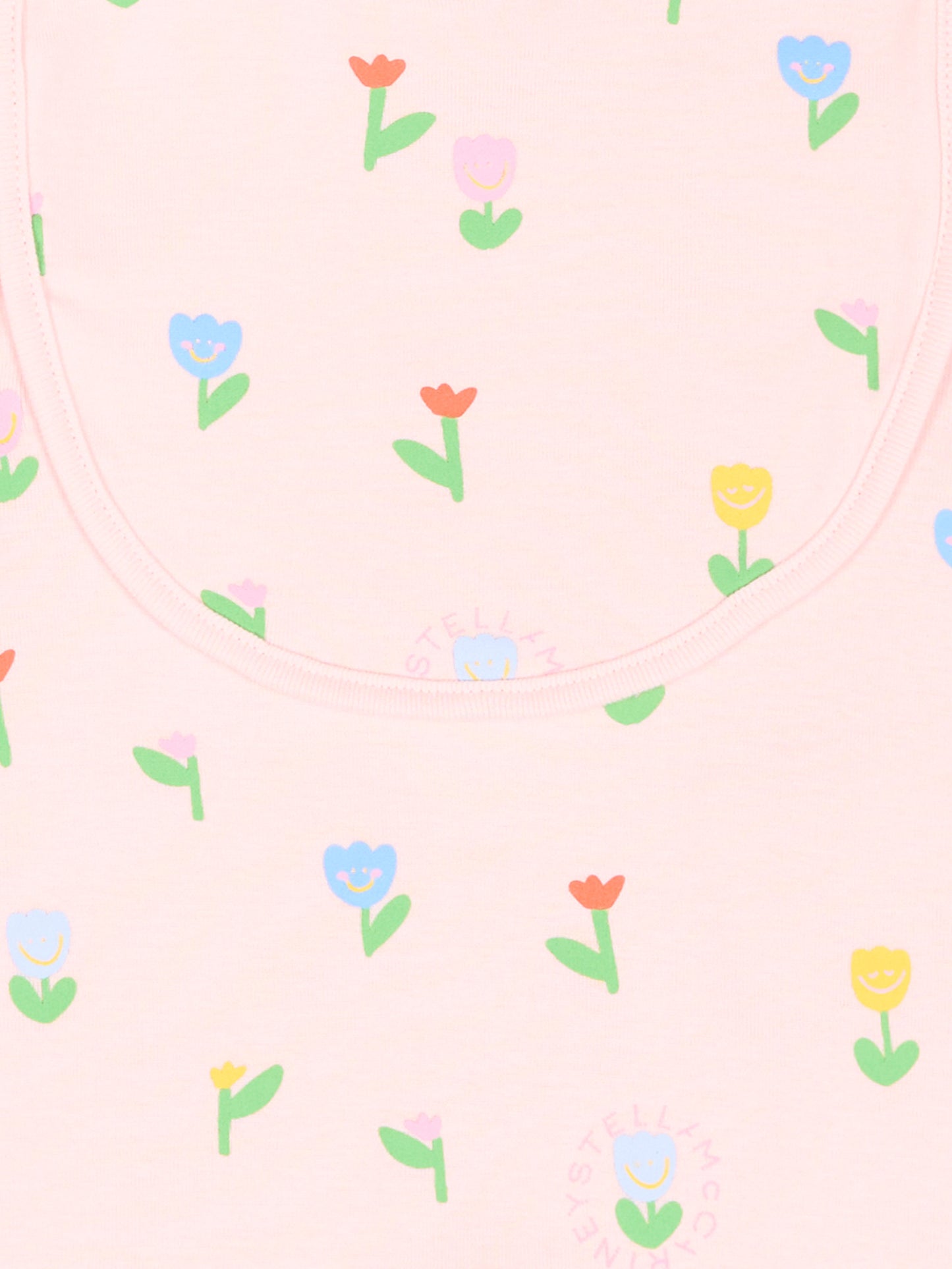 Set tutina rosa per neonata con tulipani,Stella Mccartney Kids,TYB030-Z3648 51ZMC