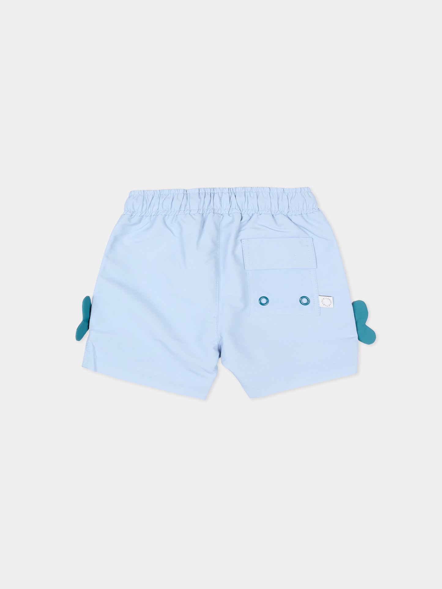 Boxer mare celeste per neonato con balene,Stella Mccartney Kids,TYC559-Z0433 685