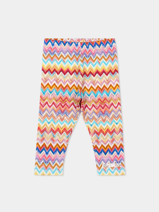 Leggings multicolor per neonata,Missoni,MY6050-Z3756 999