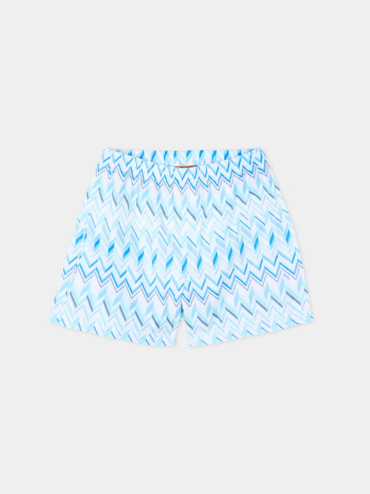 Boxer mare azzurro per neonato,Missoni,MYC509-Z3698 600AZ