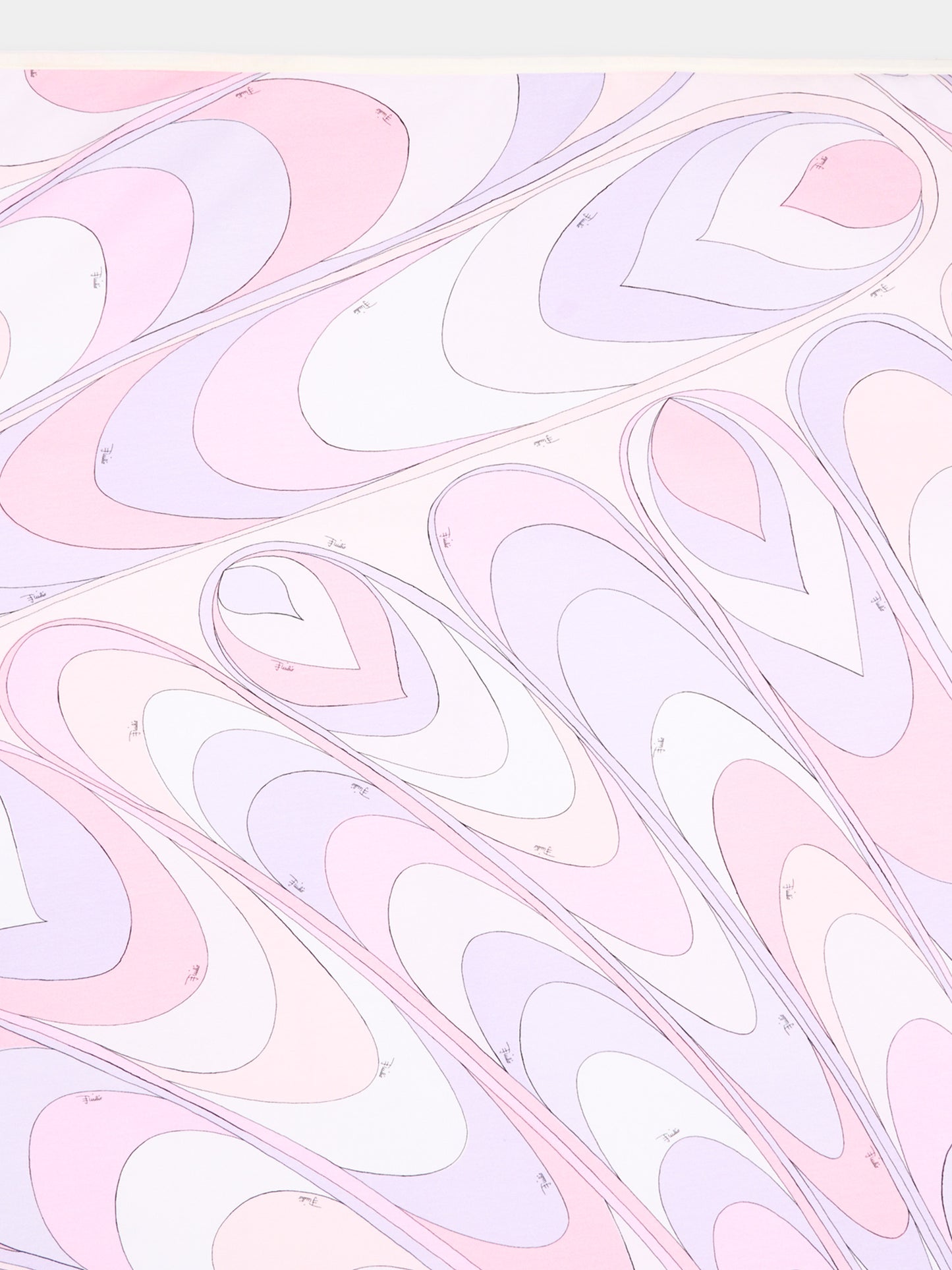 Coperta lilla per neonata con motivi astratti,Emilio Pucci Junior,PY0010-Z3688 508LI