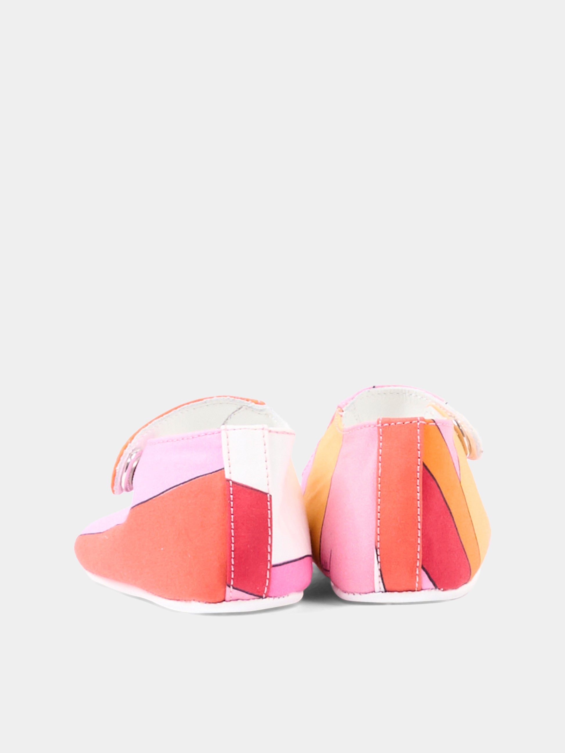 Ballerine multicolor per neonata,Emilio Pucci Junior,PY0076-P0585 50EAR