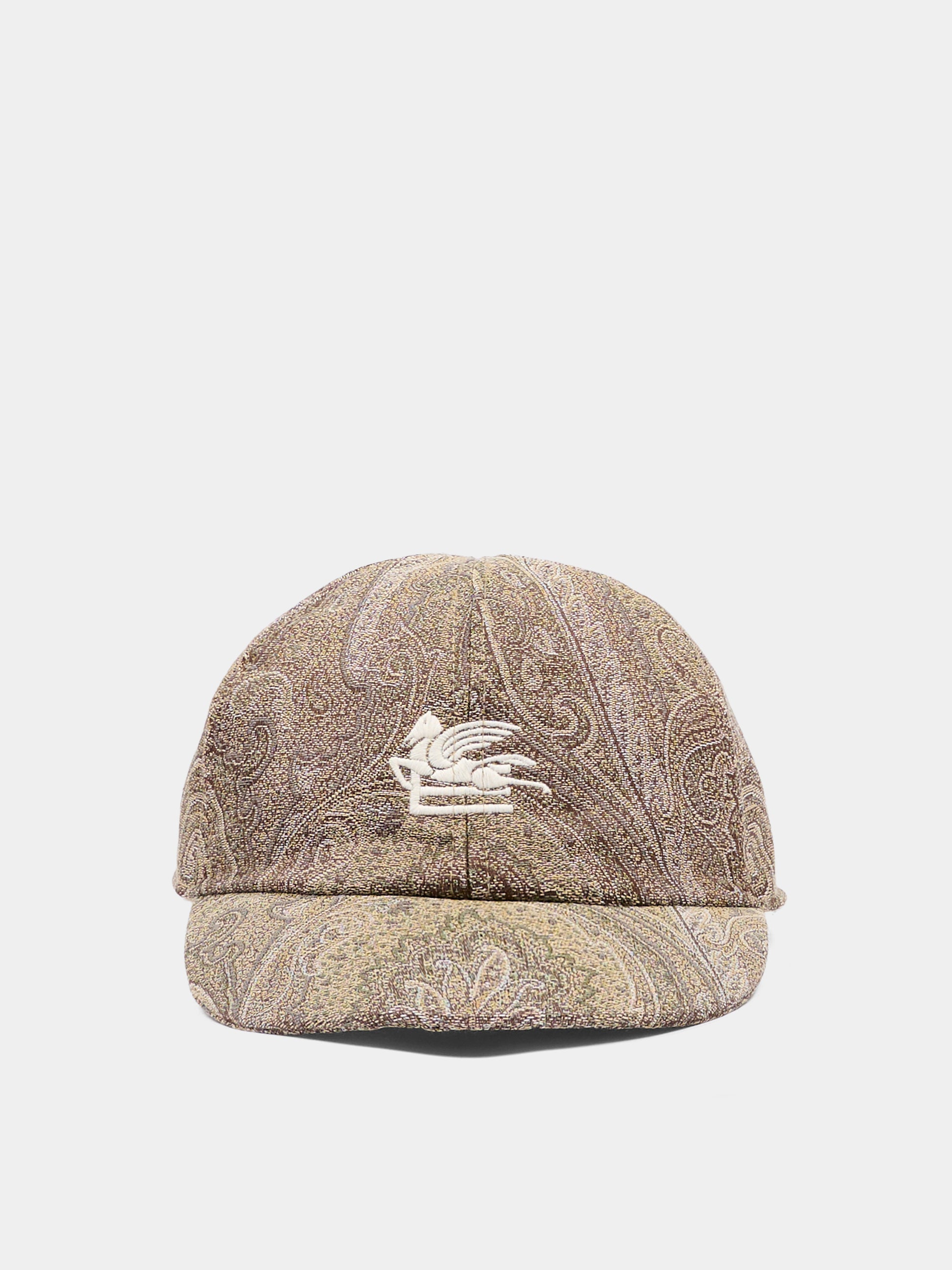 Cappello marrone per bambini con stampa pailey,Etro,GY0P57-U0264 311