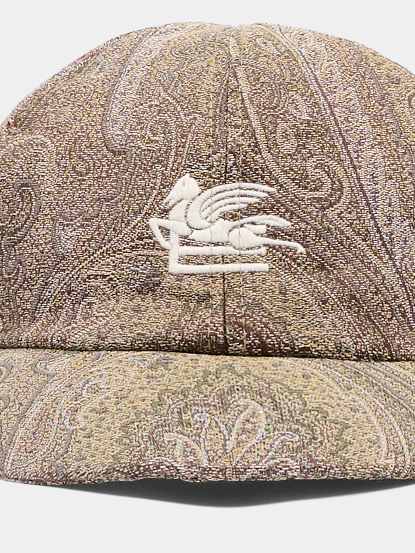 Cappello marrone per bambini con stampa pailey,Etro,GY0P57-U0264 311