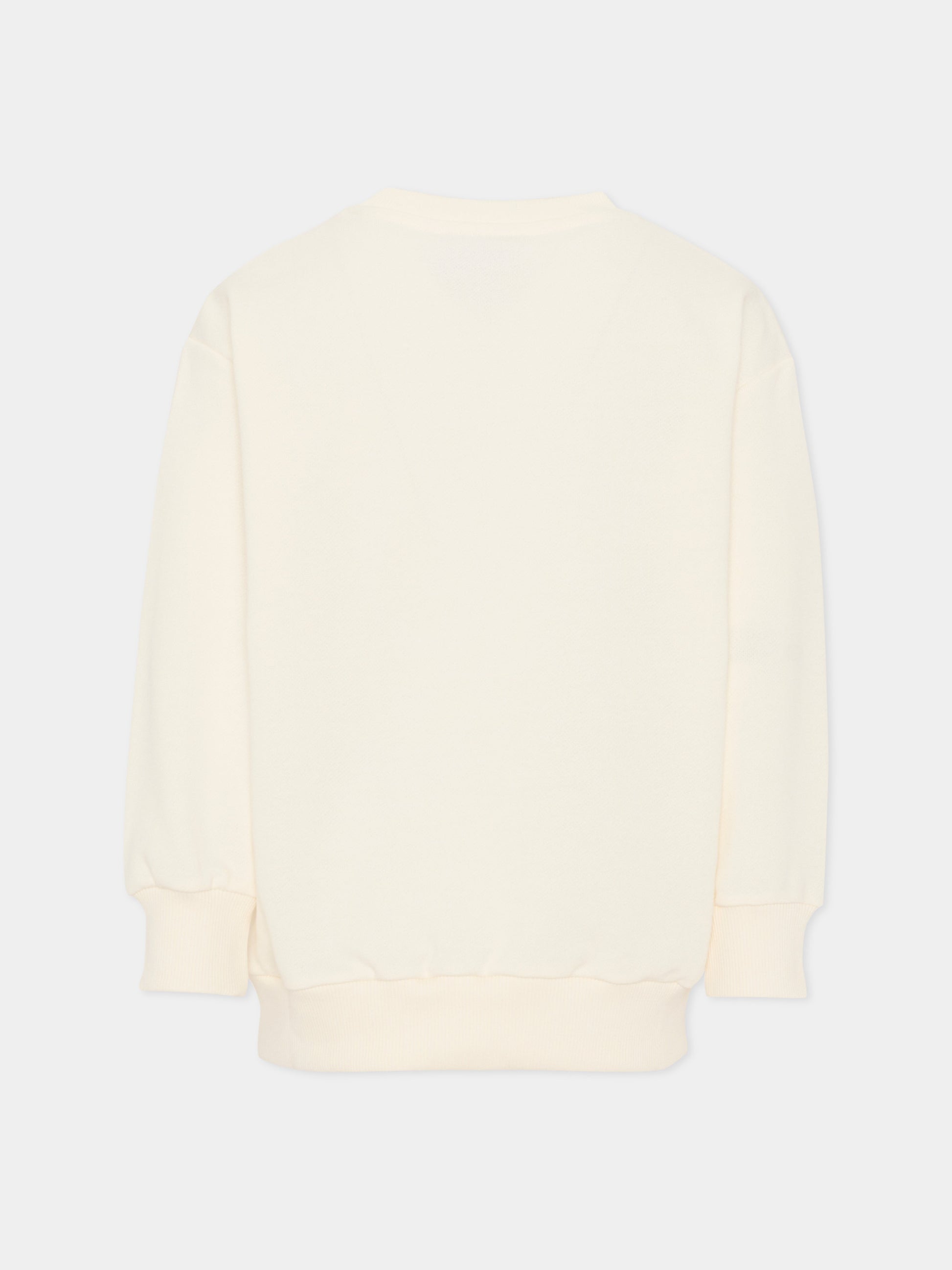 Felpa avorio per bambini con Pegaso,Etro,GY4P50-Z3183 102