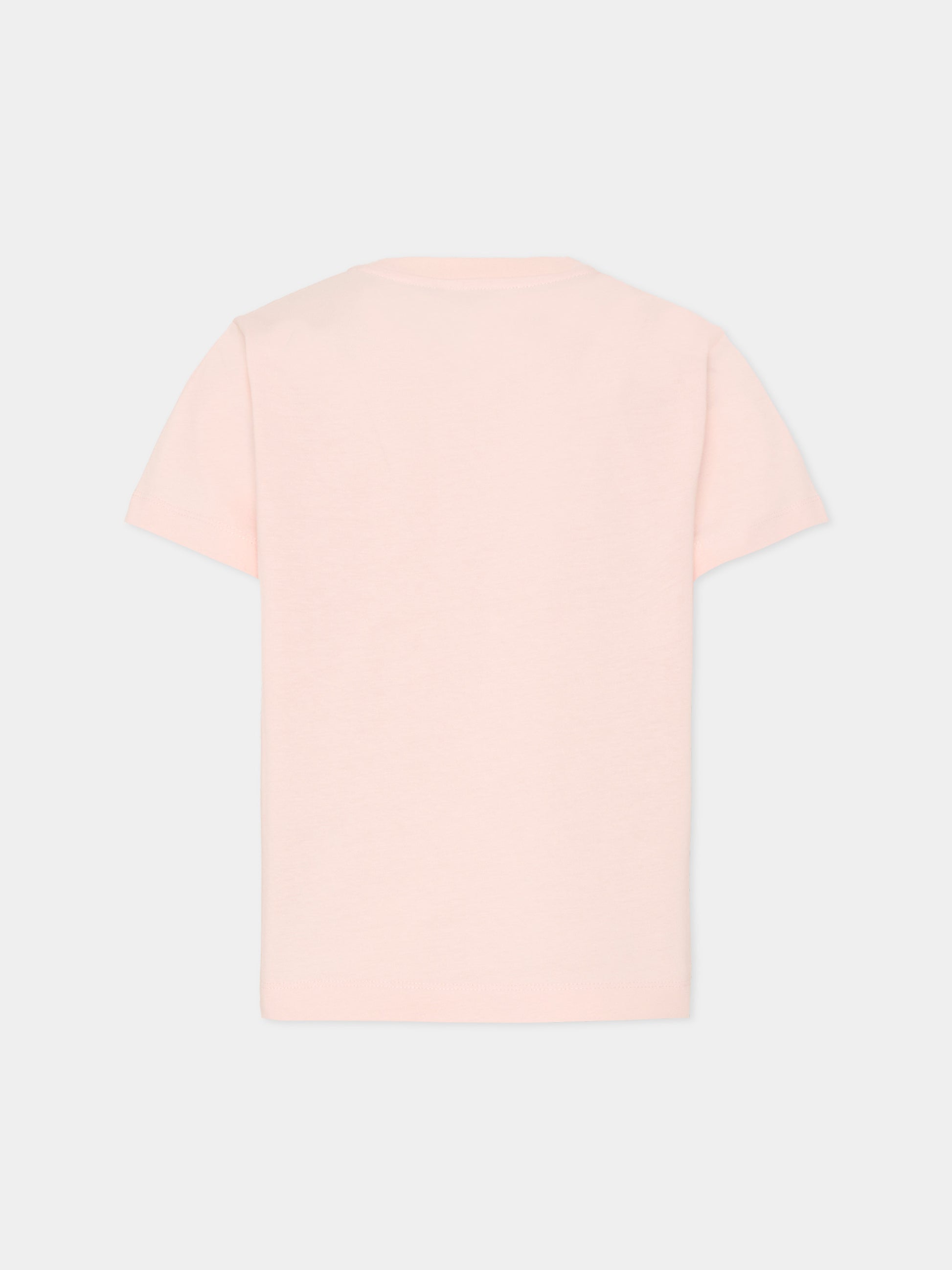 T-shirt rosa per bambina con Pegaso,Etro,GY8Q11-Z3672 501