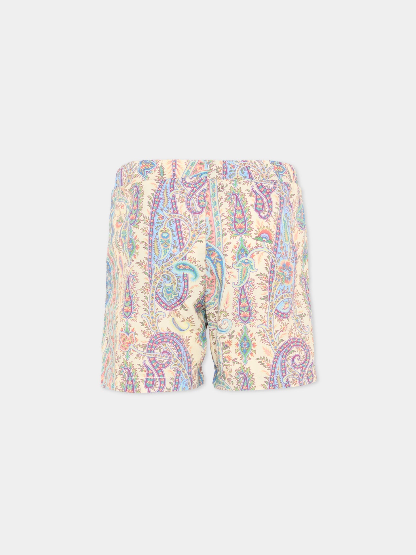 Boxer mare multicolor per bambino con stampa paisley,Etro,GYCP19-N0433 107MC