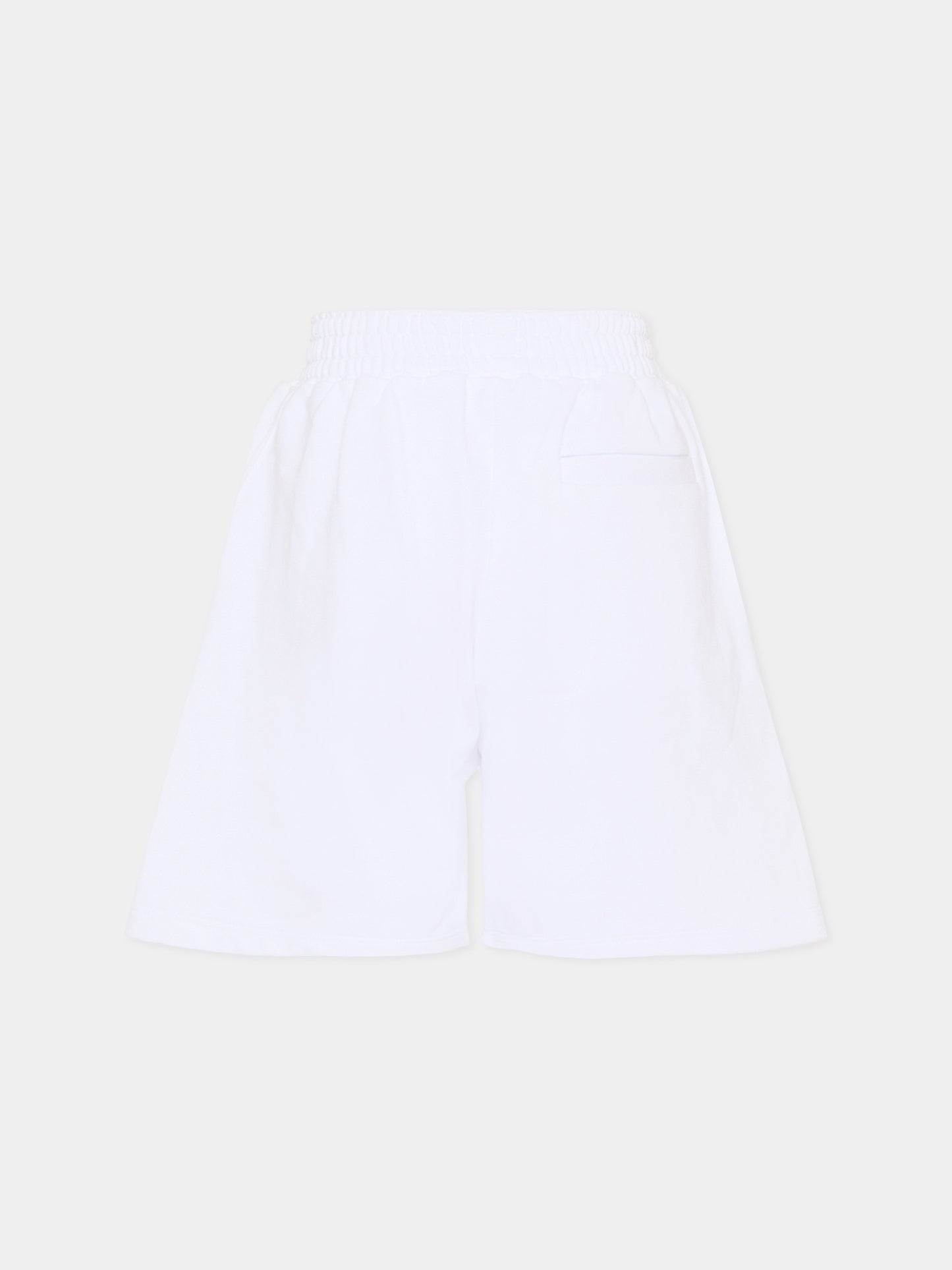 Shorts bianchi per bambino con logo ricamato,Givenchy Kids,H31100 10P