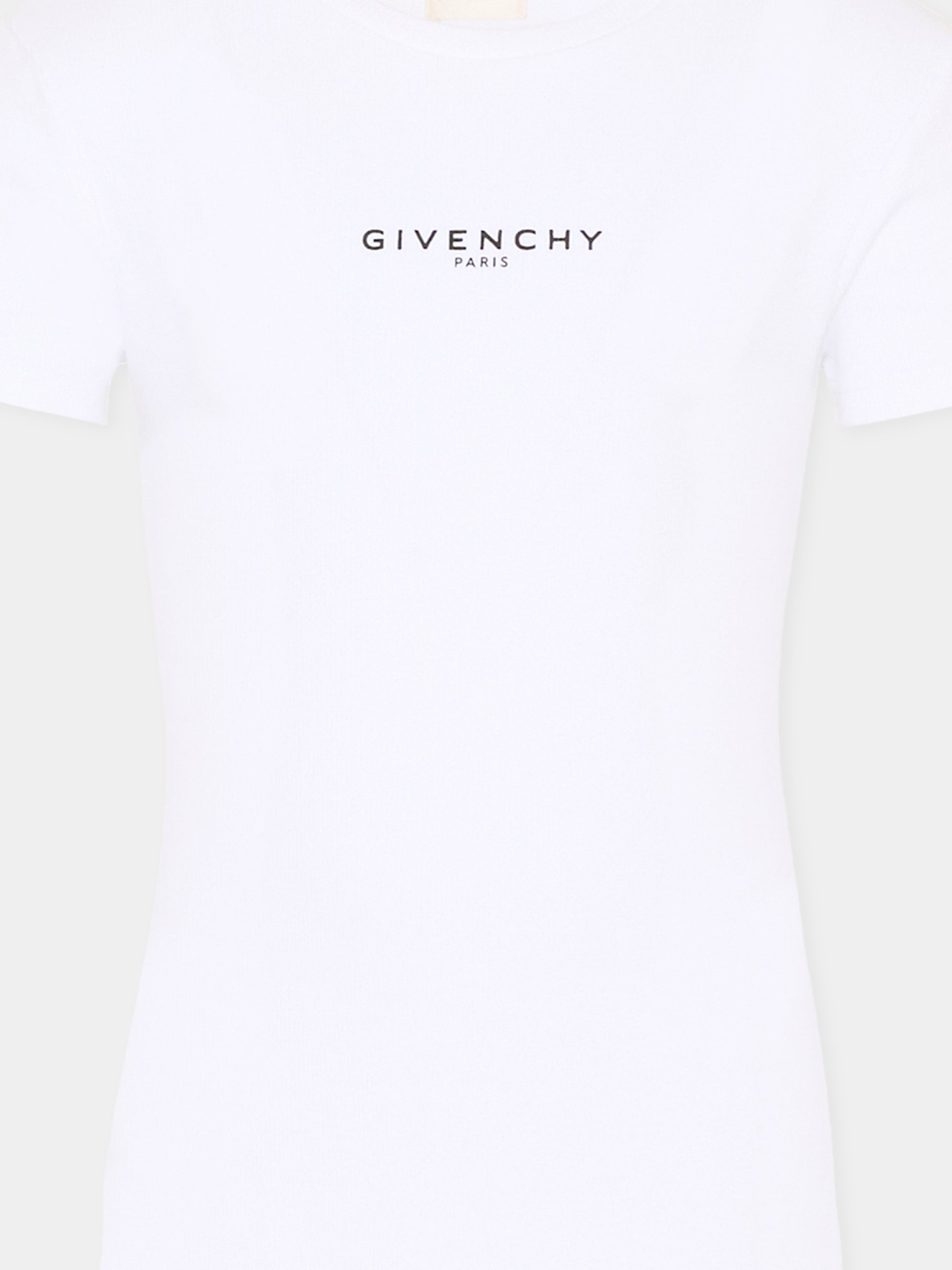 Vestito bianco per bambina con logo,Givenchy Kids,H31222 10P