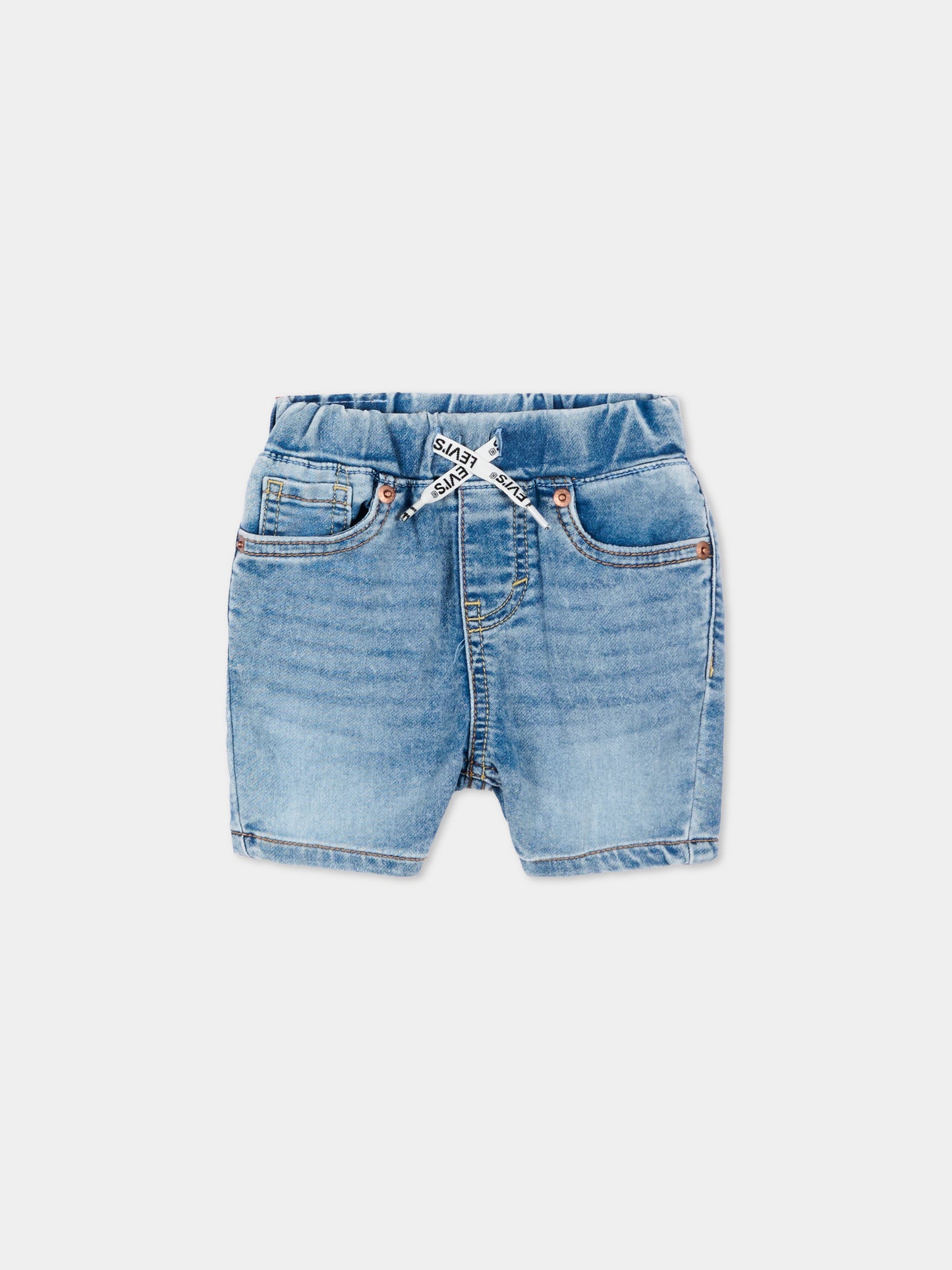 Shorts denim per neonato,Levi's Kids,6ED613 MDH