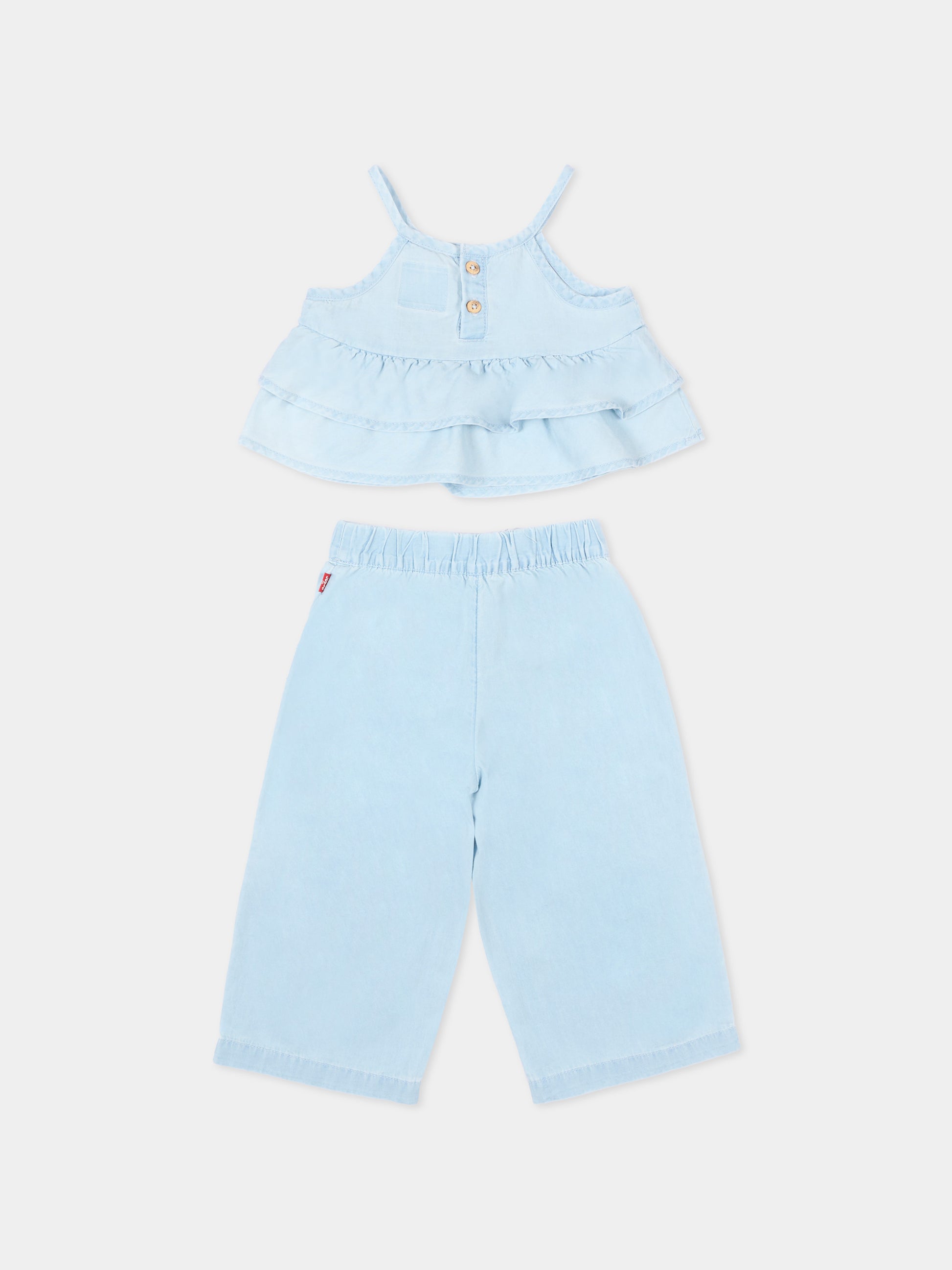 Completo sportivo denim per neonata,Levi's Kids,1EP496 LD9