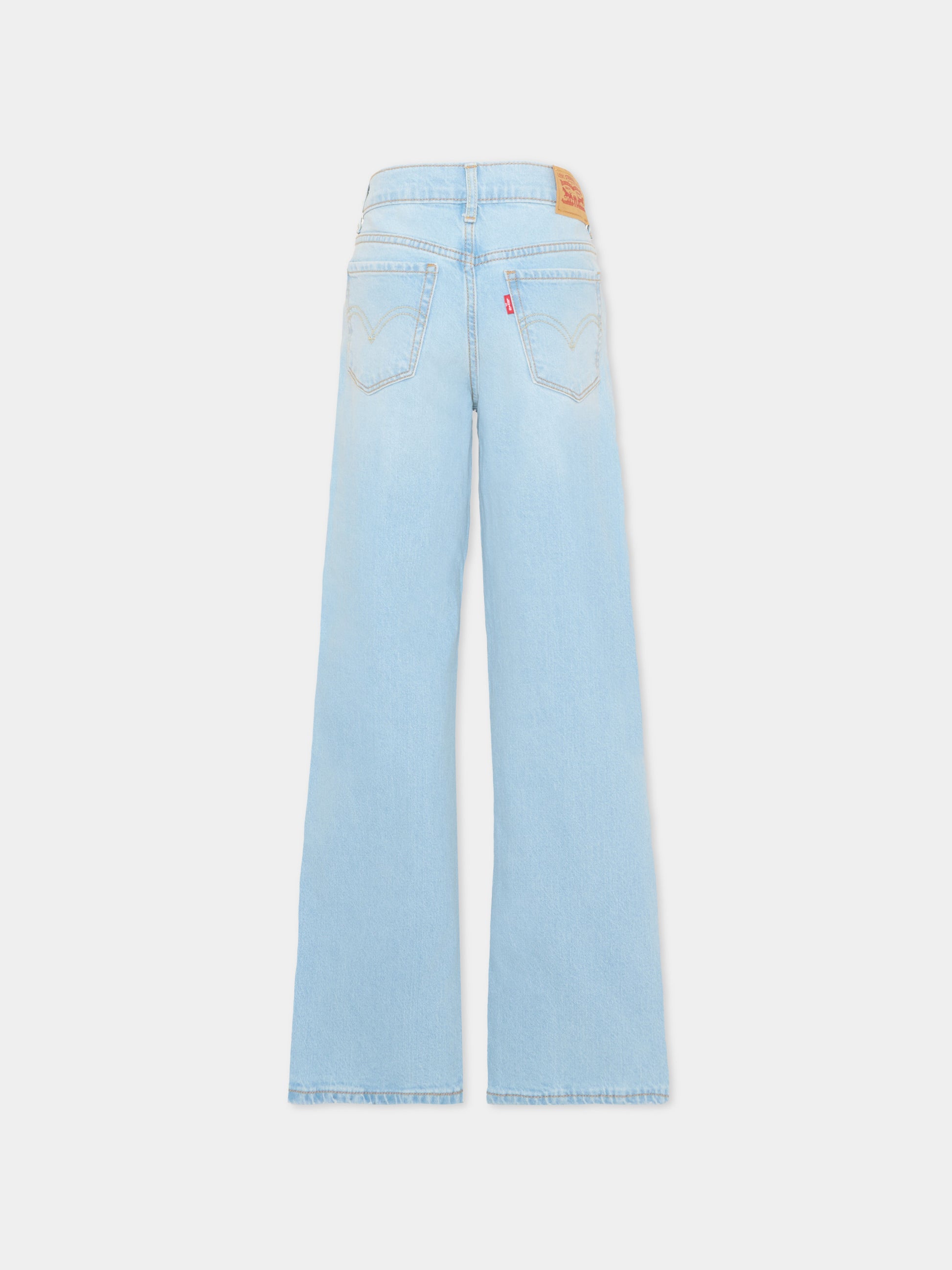 Jeans denim per bambina wide leg,Levi's Kids,4EL007 L9W