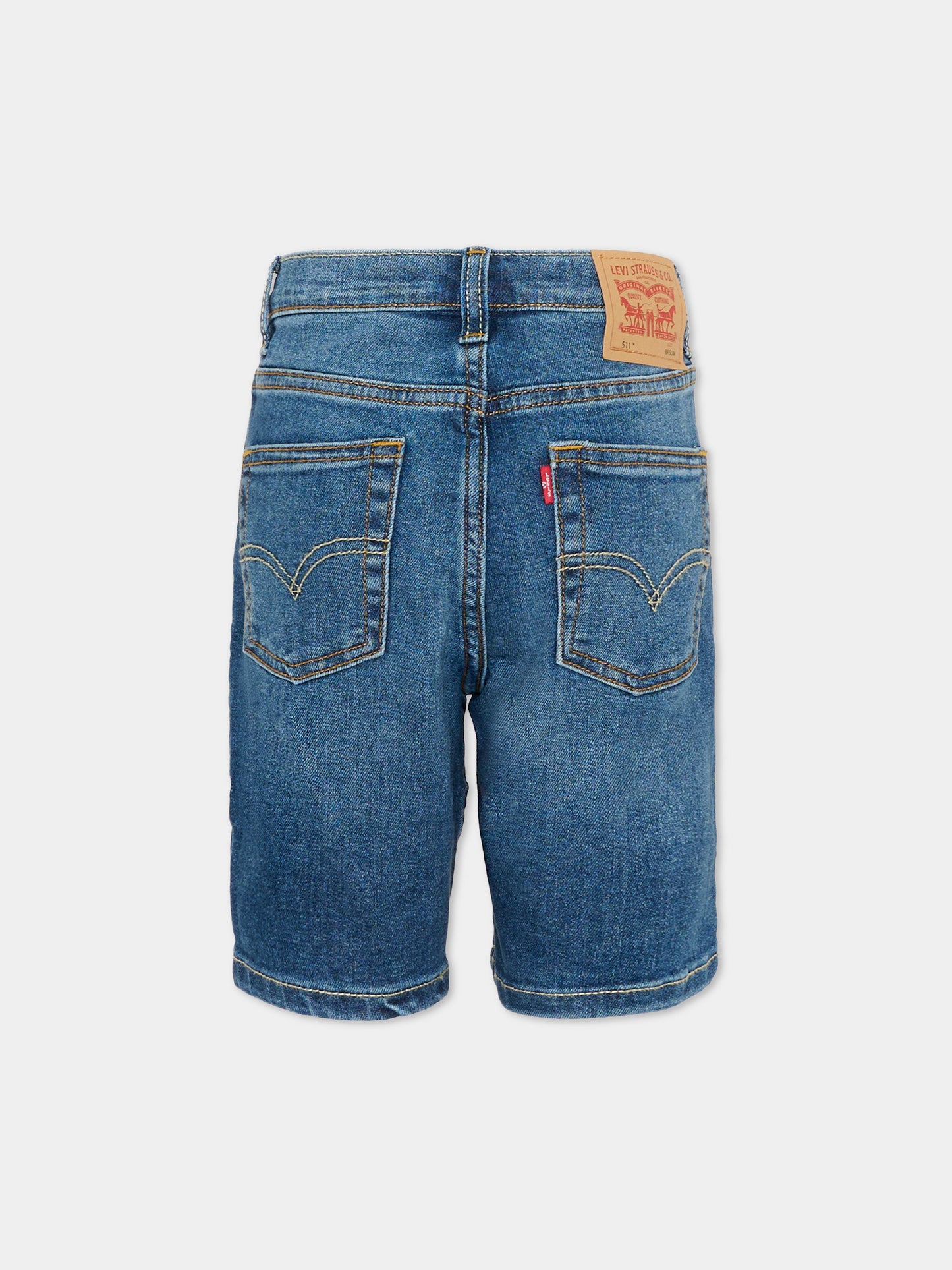 Shorts denim 511 per bambino,Levi's Kids,9EM374 DC3