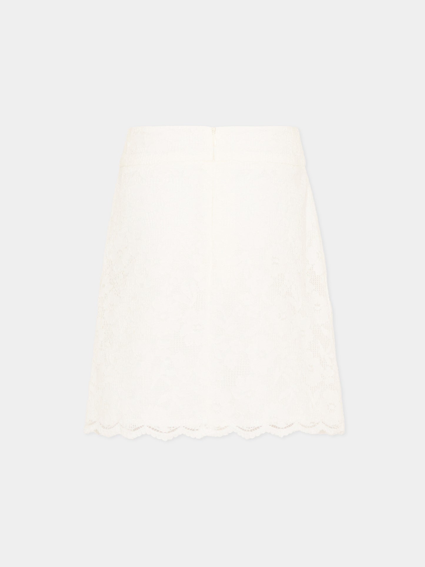 Gonna bianca in pizzo per bambina,Michael Kors,R30563 117