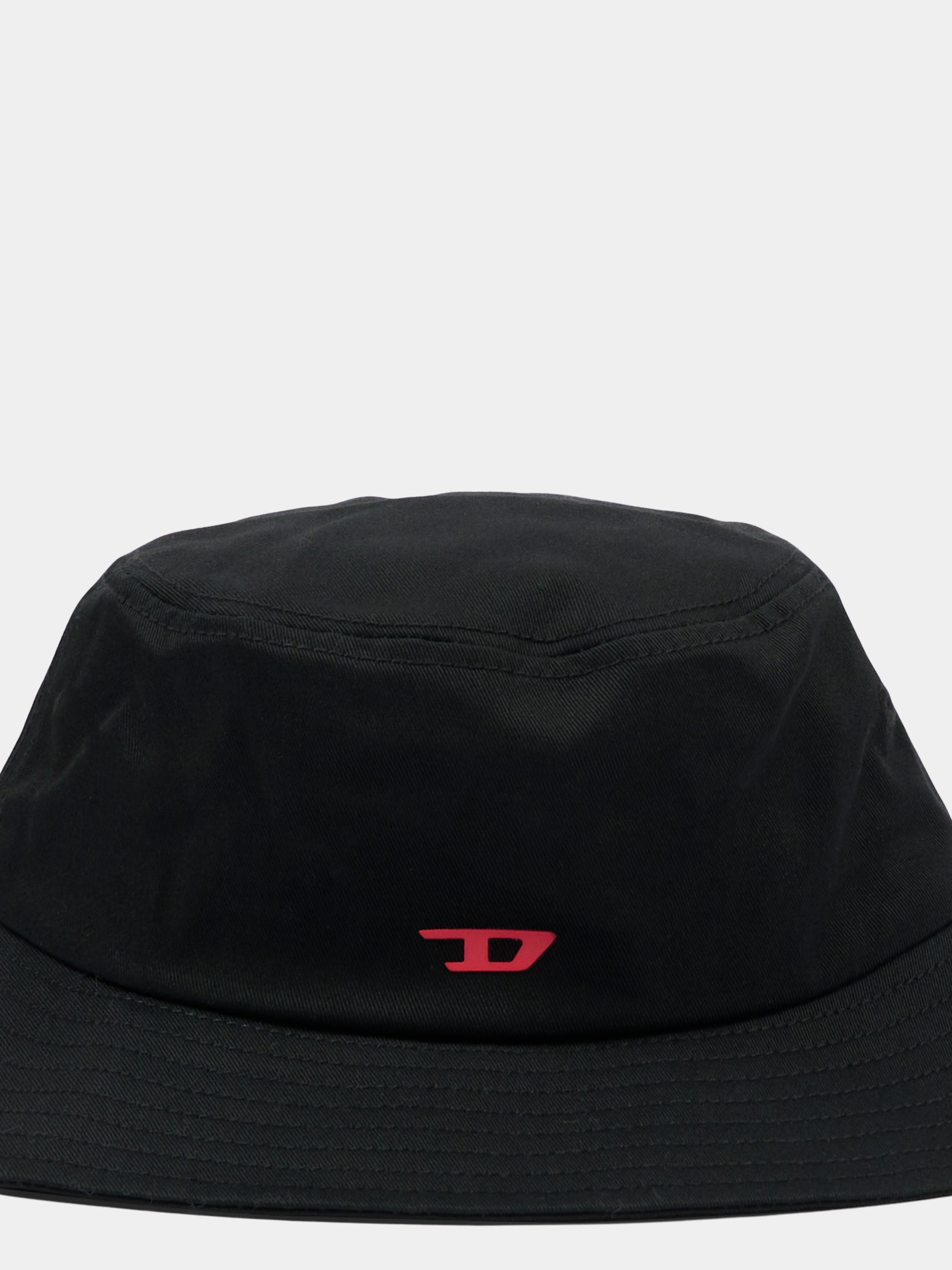 Cloche nero per bambini con logo,Diesel,J02758 KXA77 K900