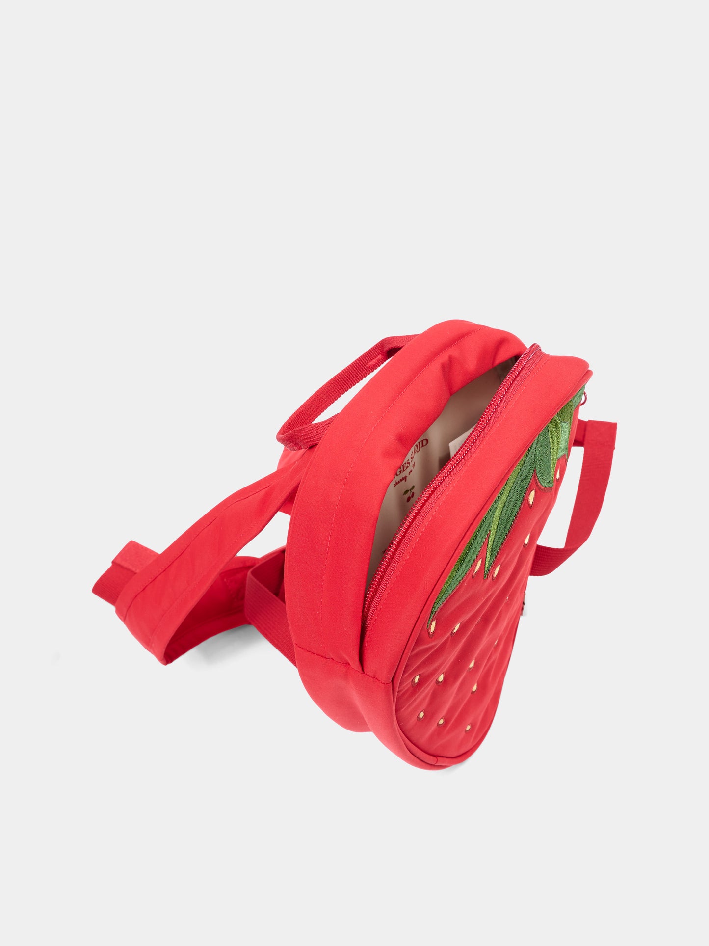 Red backpack for girl Strawberry