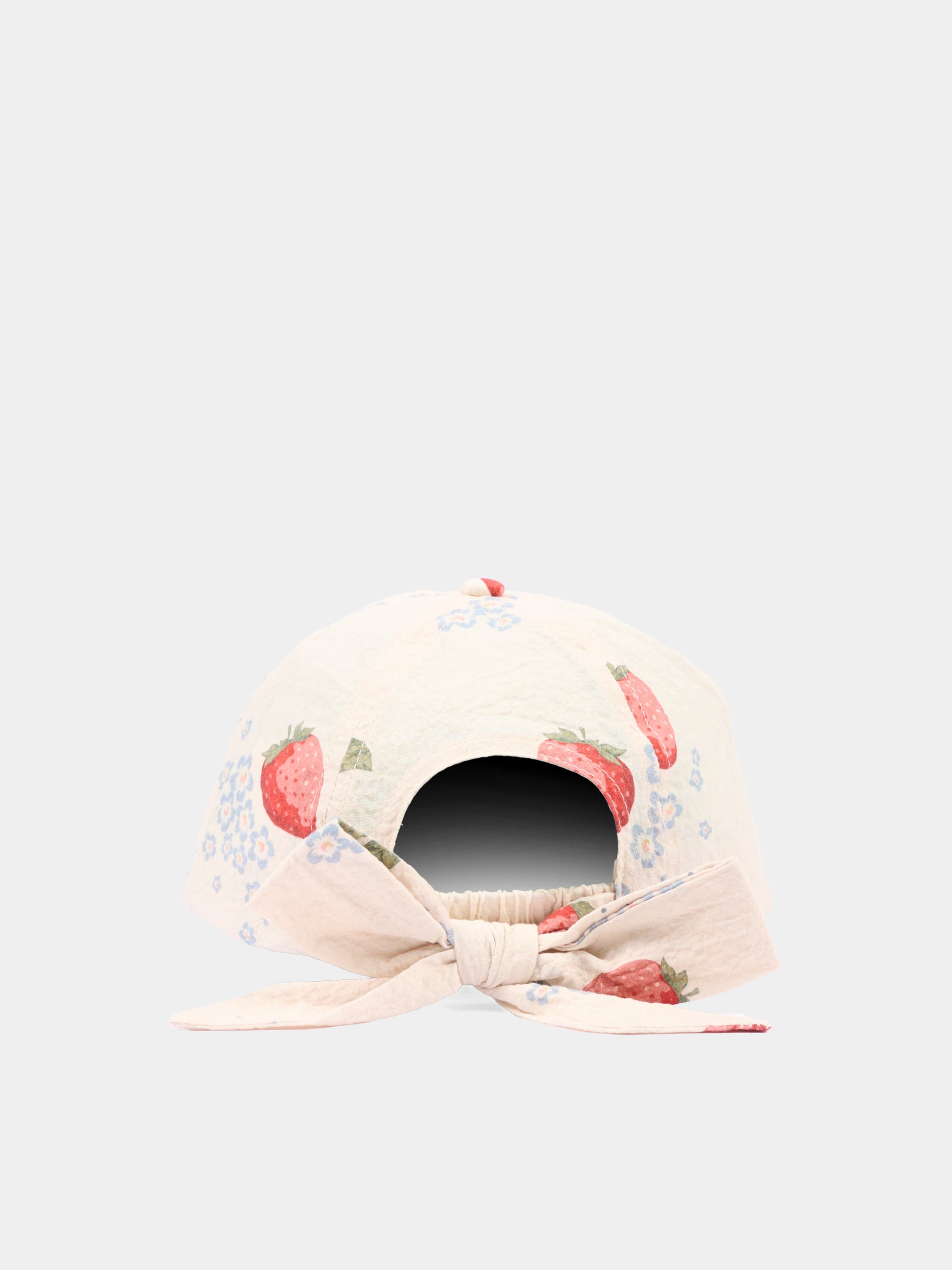 Cappello rosa Ava per bambina con fragole,Konges Sløjd,KS104648 MARMELADE SUN