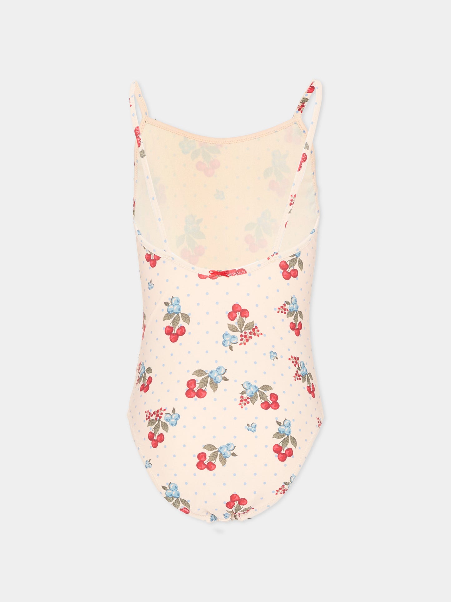 Costume intero multicolor per bambina con ciliegie,Konges Sløjd,KS104821 MARMELATTA