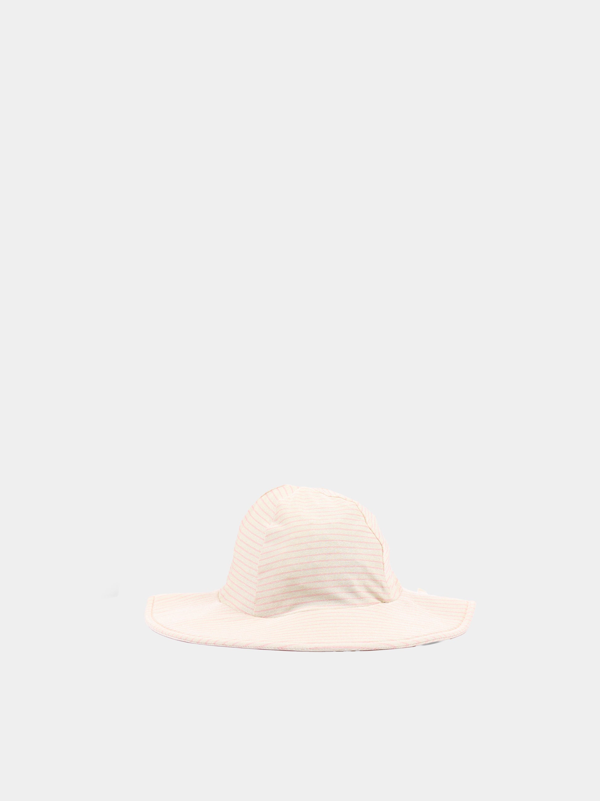 Cloche rosa Jade per bambina con ciliegie,Konges Sløjd,KS104858 ROSE STRIPE