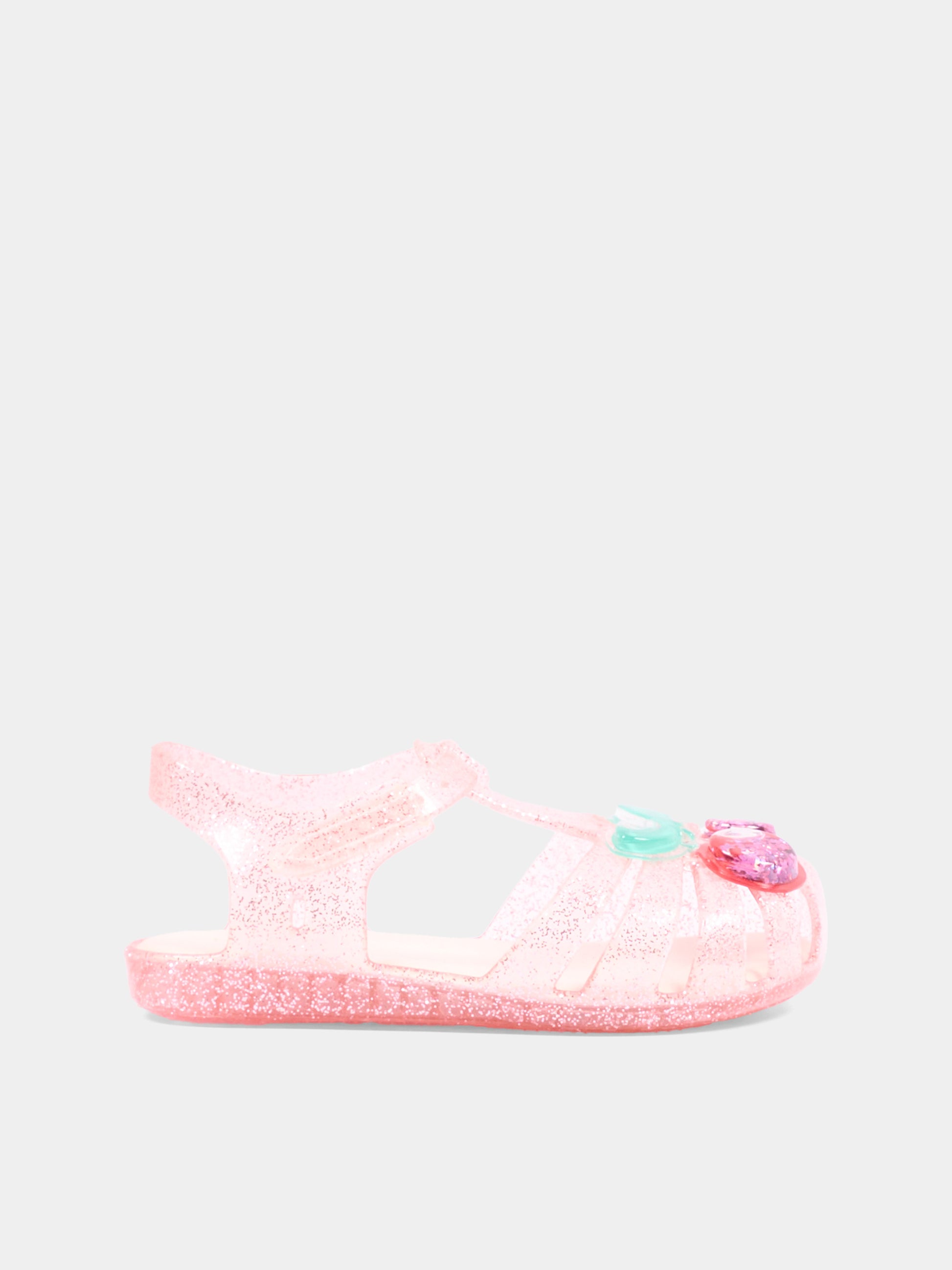 Ragnetti rosa Lilo per bambina con ciliegie,Konges Sløjd,KS104933 CHERRY