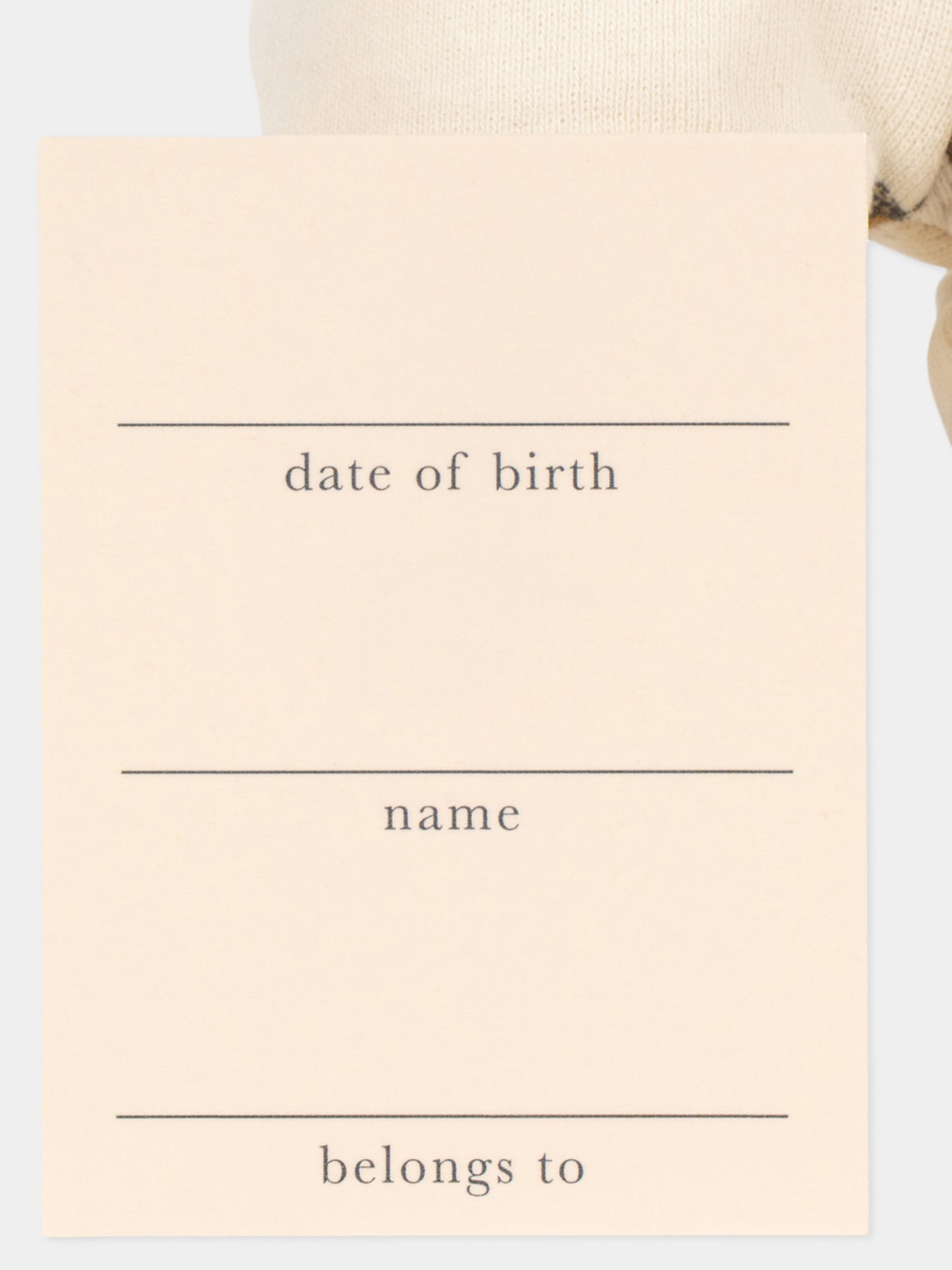 Gioco di apprendimento multicolor  My First Doll  per bambina,Konges Sløjd,KS105018 LEMON AOP