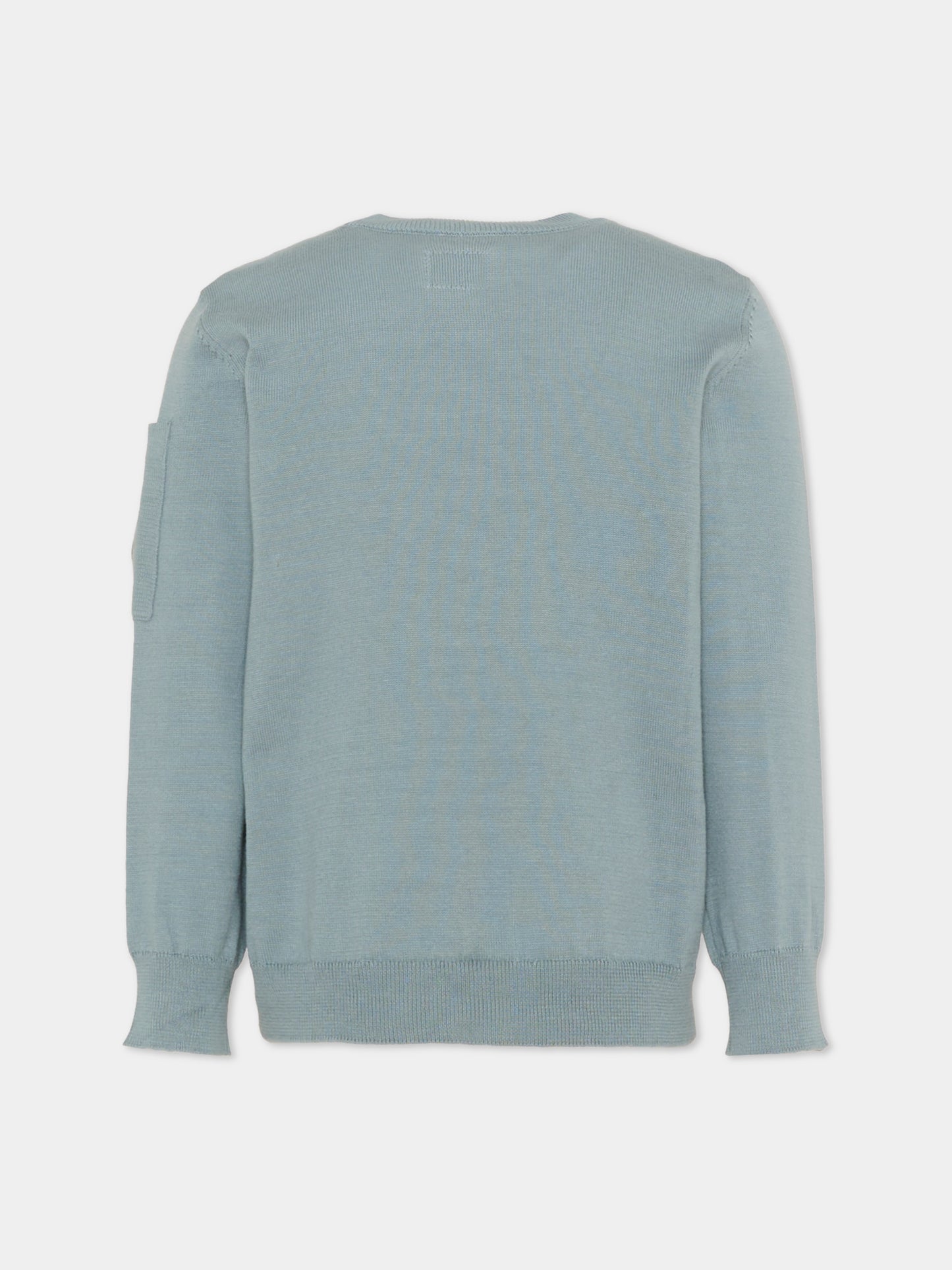 Maglione blu per bambino con lente,C. P. Company,CUW00O-LHE83 42210