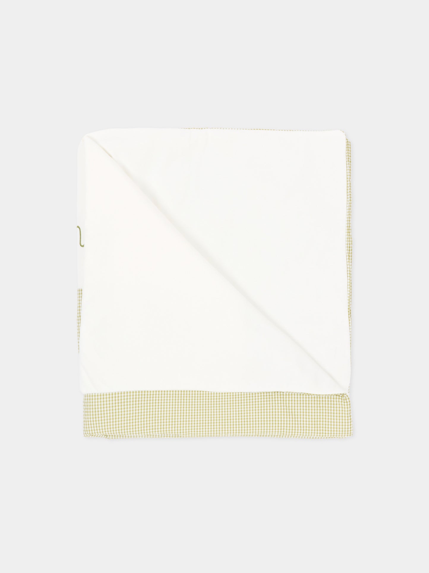 Coperta verde vichy per neonati,Nanán,E26163V