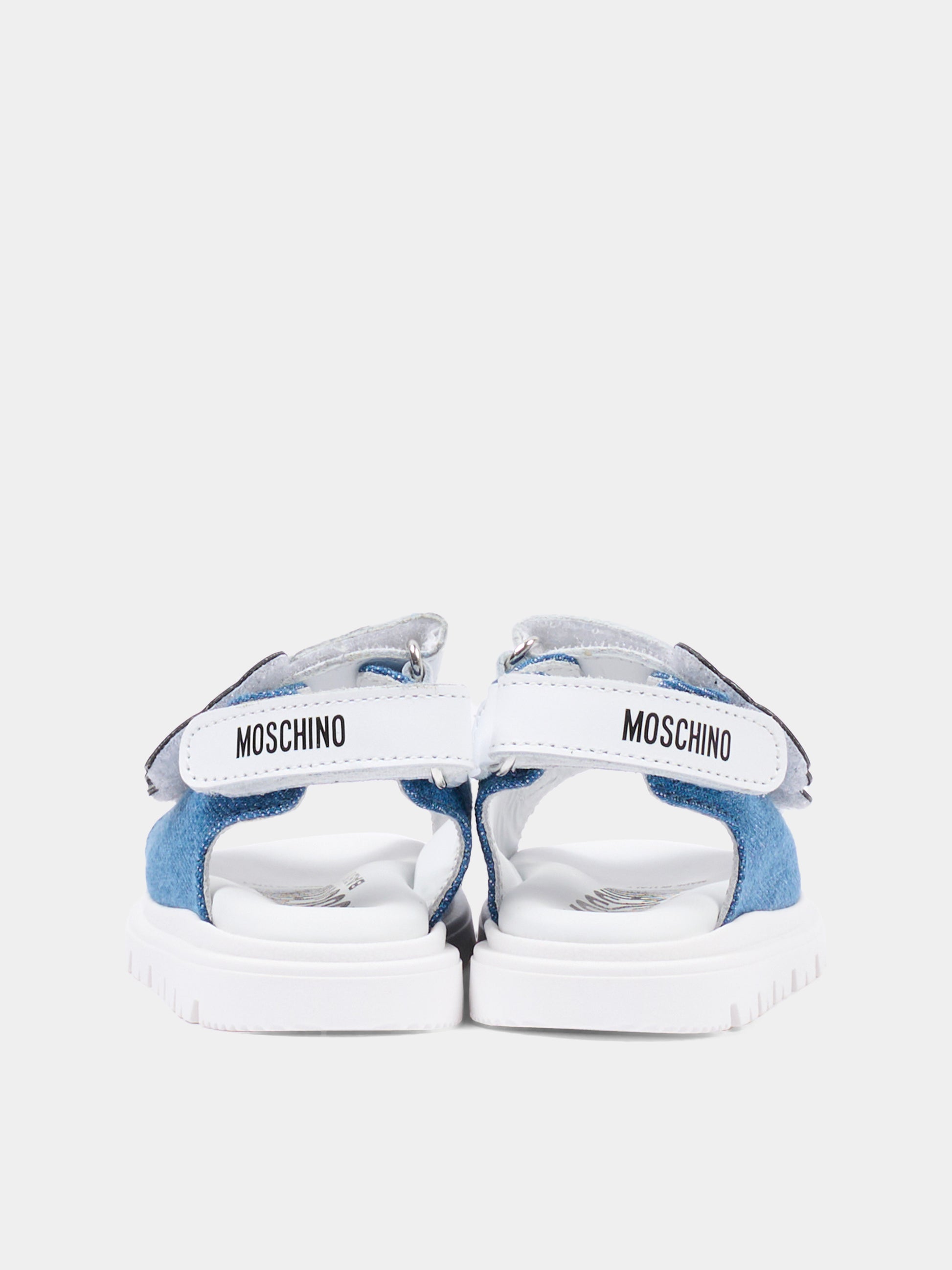 Sandalo multicolor per bambini con Teddy Bear,Moschino Kids,82933 - VAR2