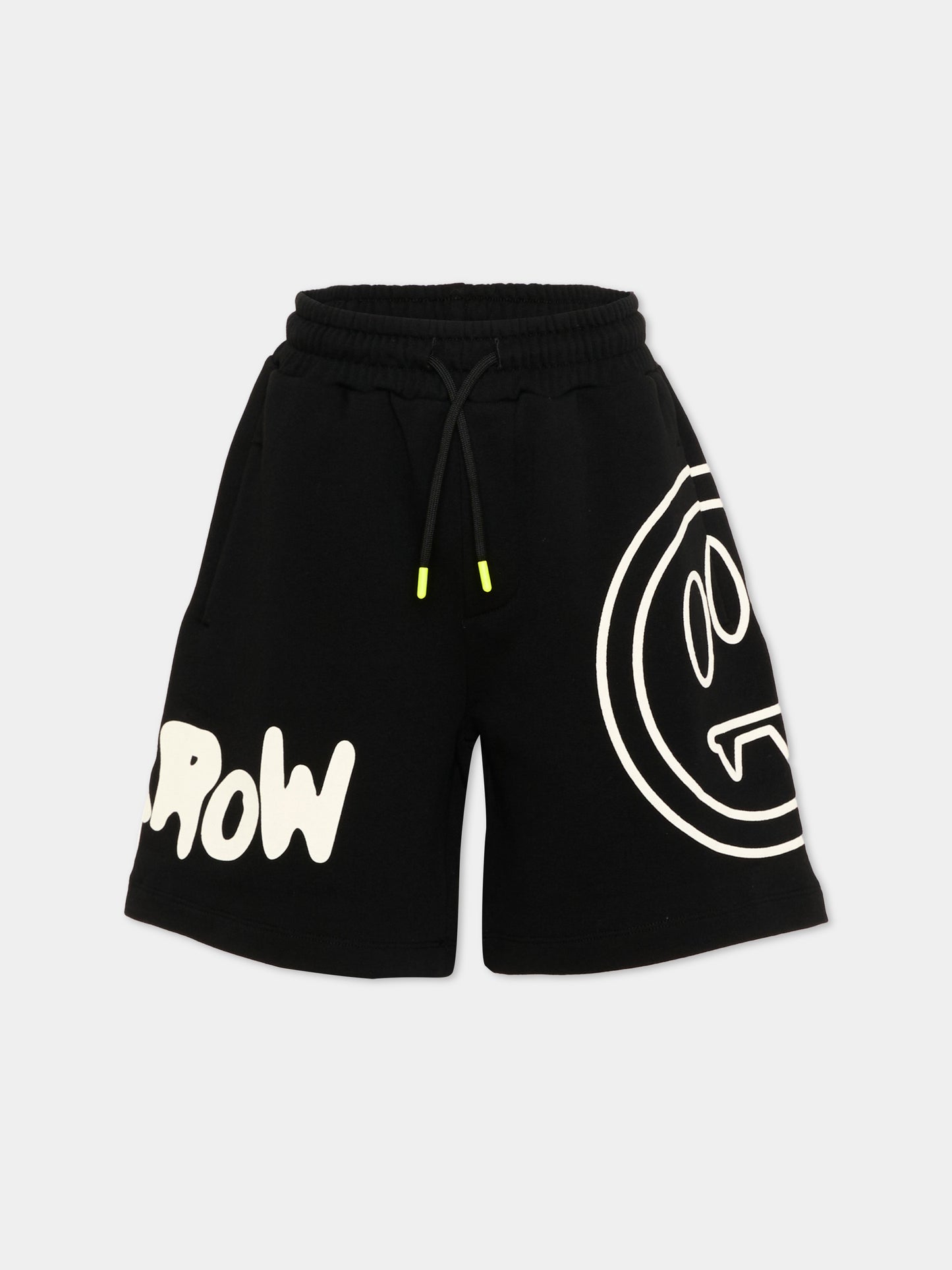 Shorts sportivi nero Barrow per bambini,Barrow,S6BKJUBE012 110