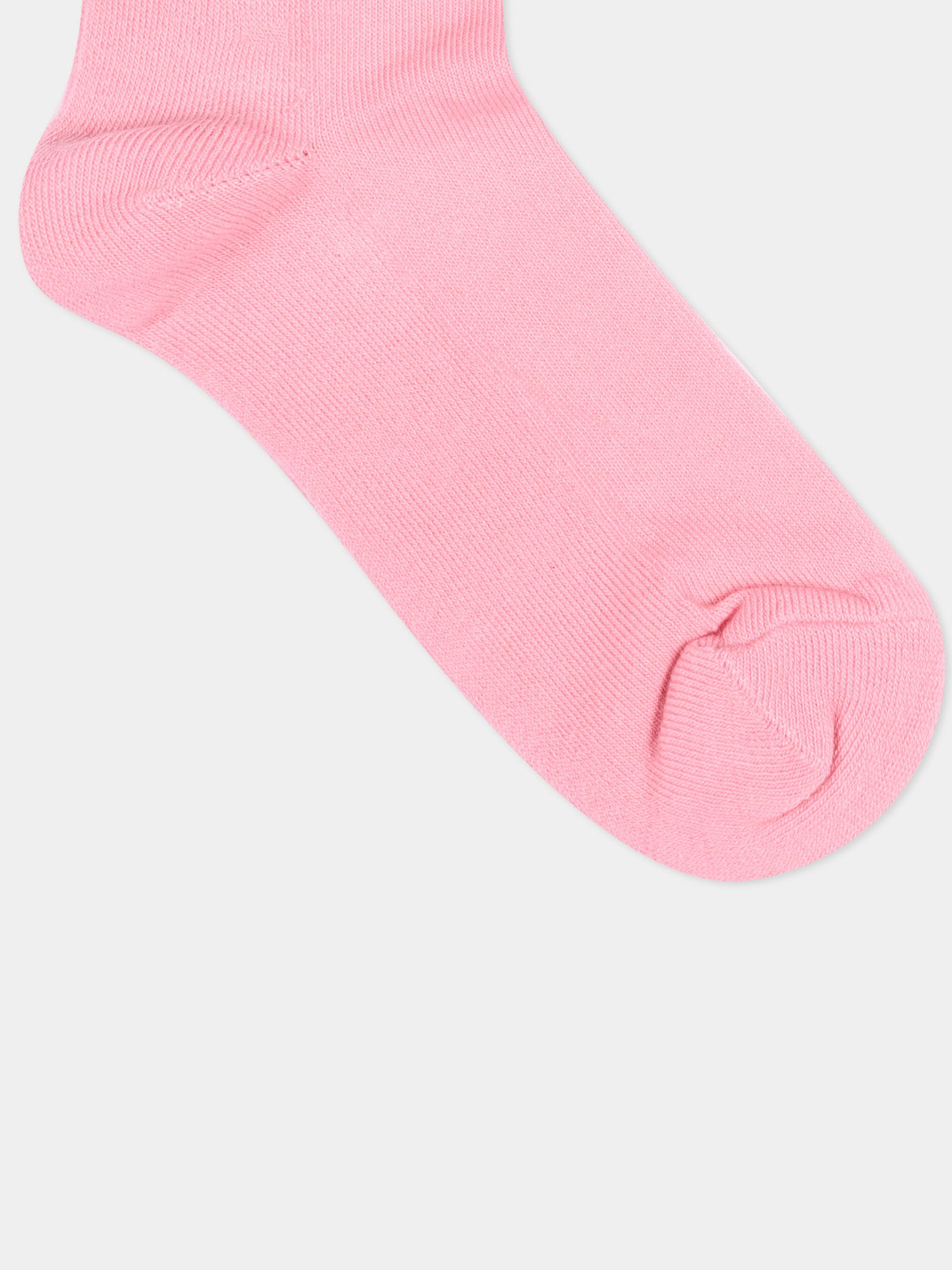 Calzini rosa per bambina con smile,Barrow,S6BKJUSO027 BW311