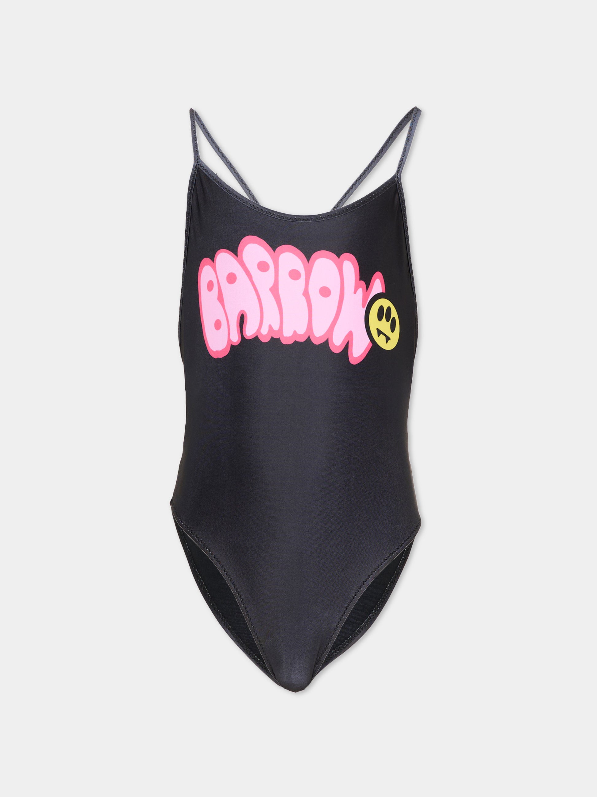 Costume intero nero Barrow per bambina,Barrow,S6BKJGSM237 110