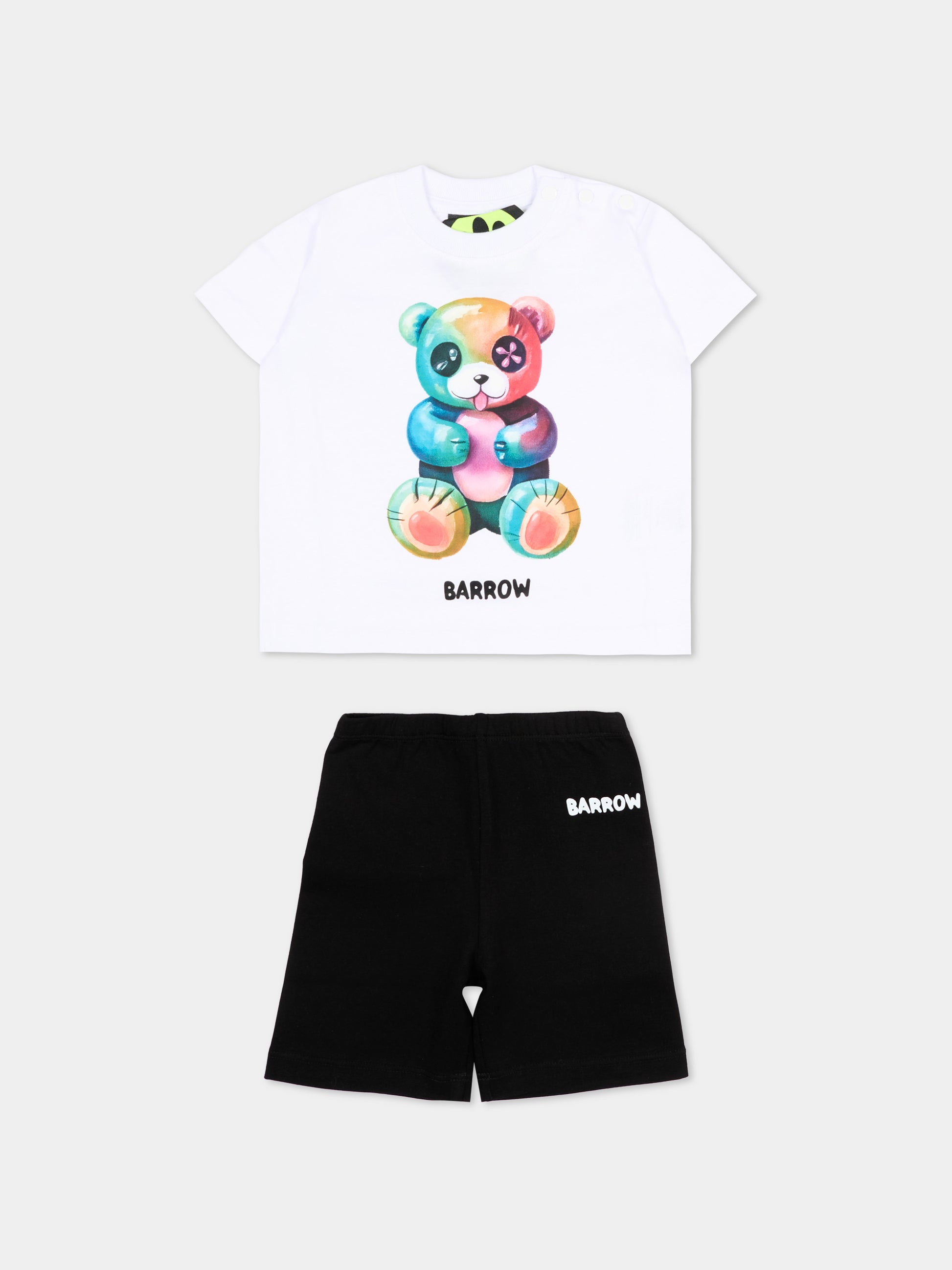 Completo sportivo multicolor per neonata con Teddy Bear,Barrow,S6BKNGTL202 002/13