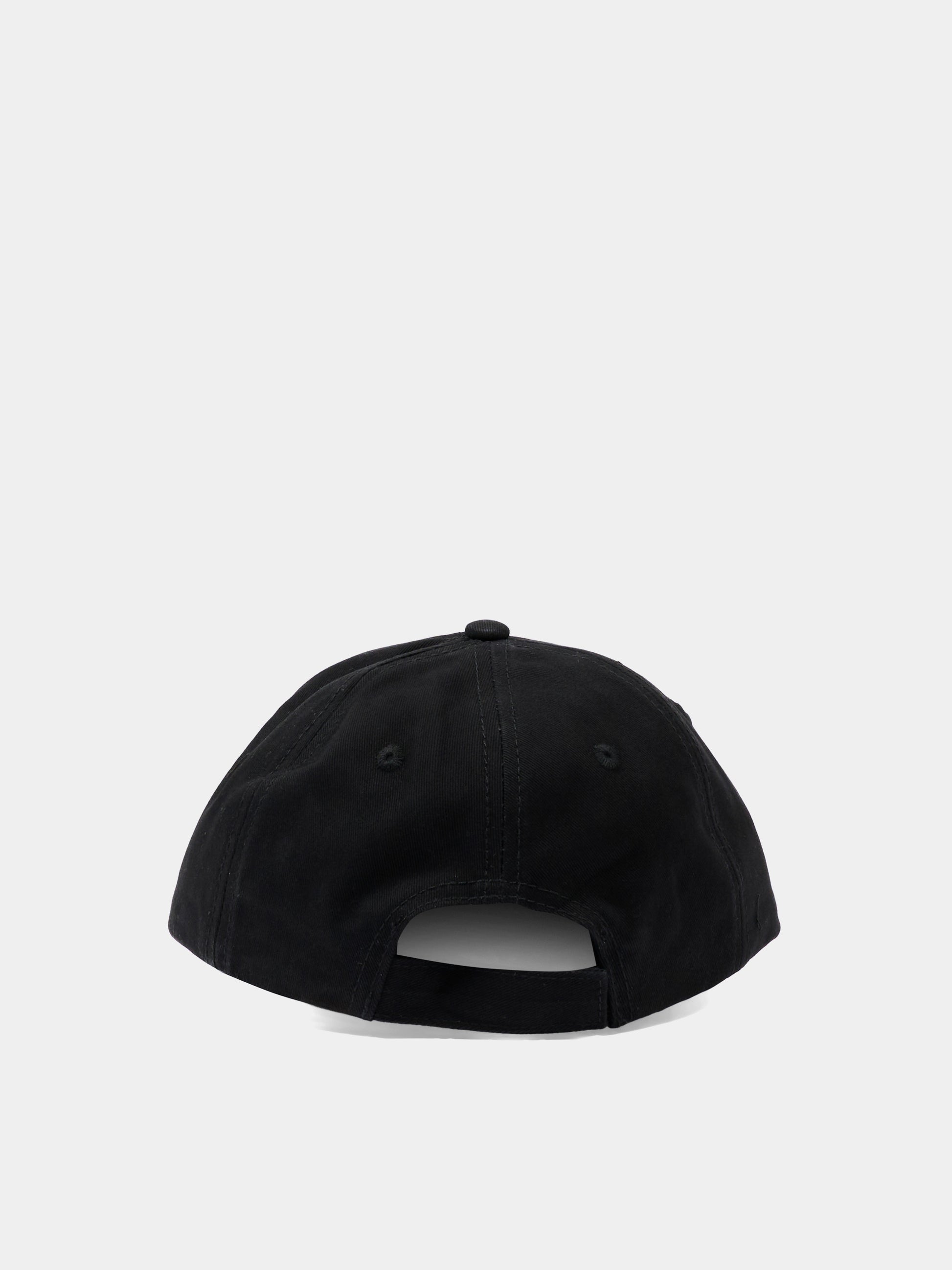 Cappello nero per bambini con logo,Palm Angels,PBLB002S26FAB001 110