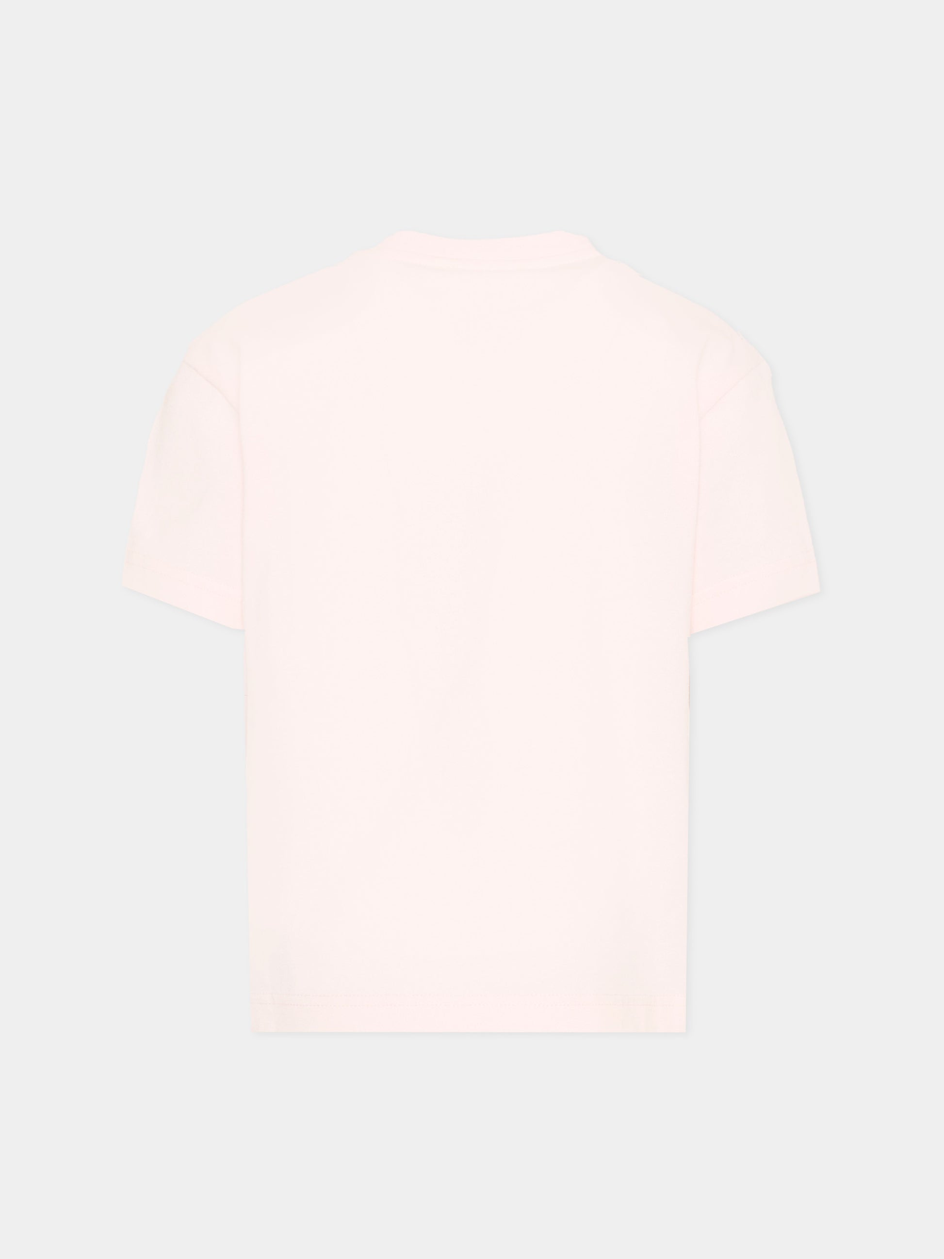 T-Shirt rosa per bambina con Teddy Bear,Palm Angels,PGAA002S26JER002 042