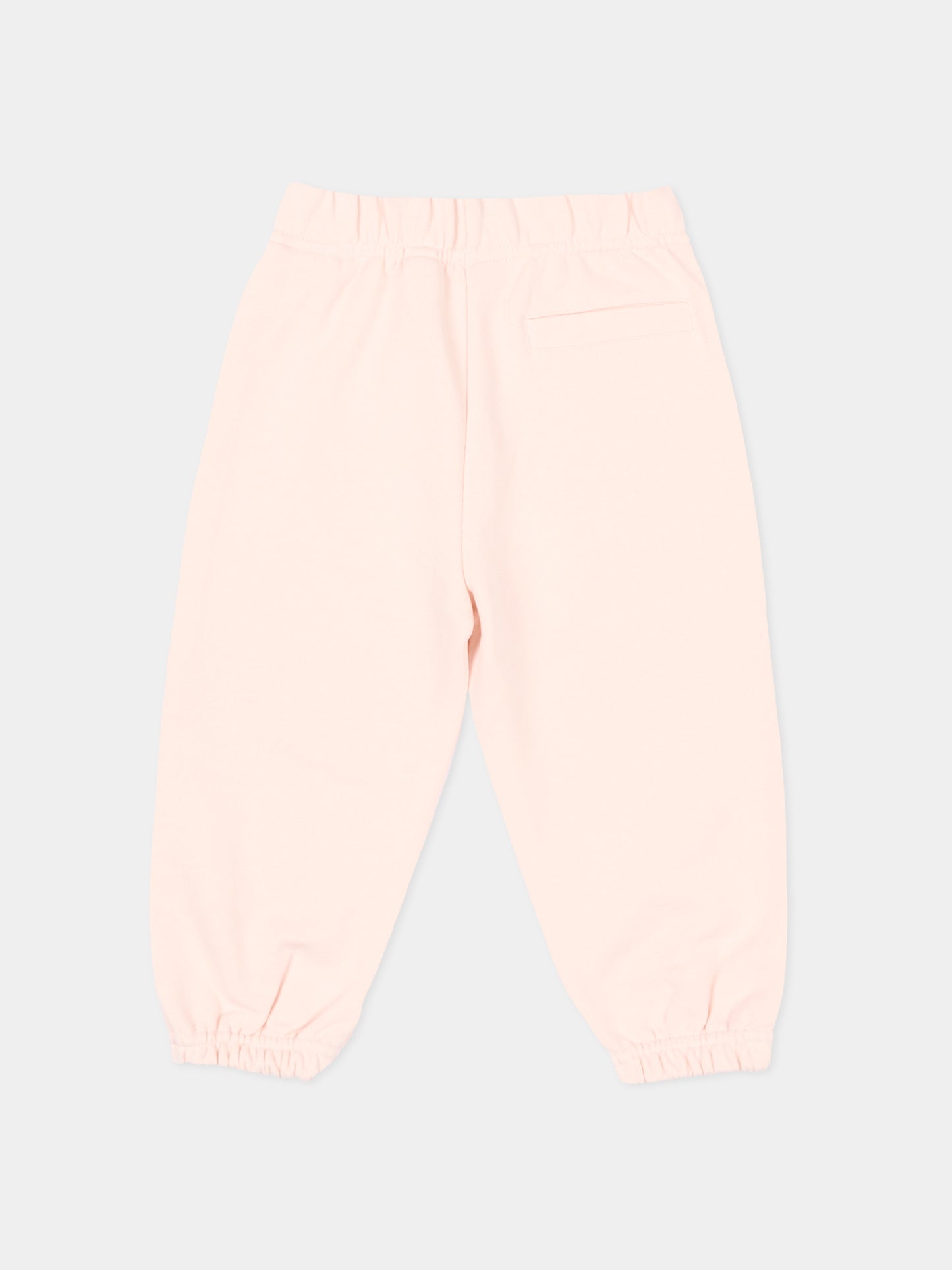 Pantaloni sportivi rosa per neonata con logo,Palm Angels,PGXD002S26FLE001 042