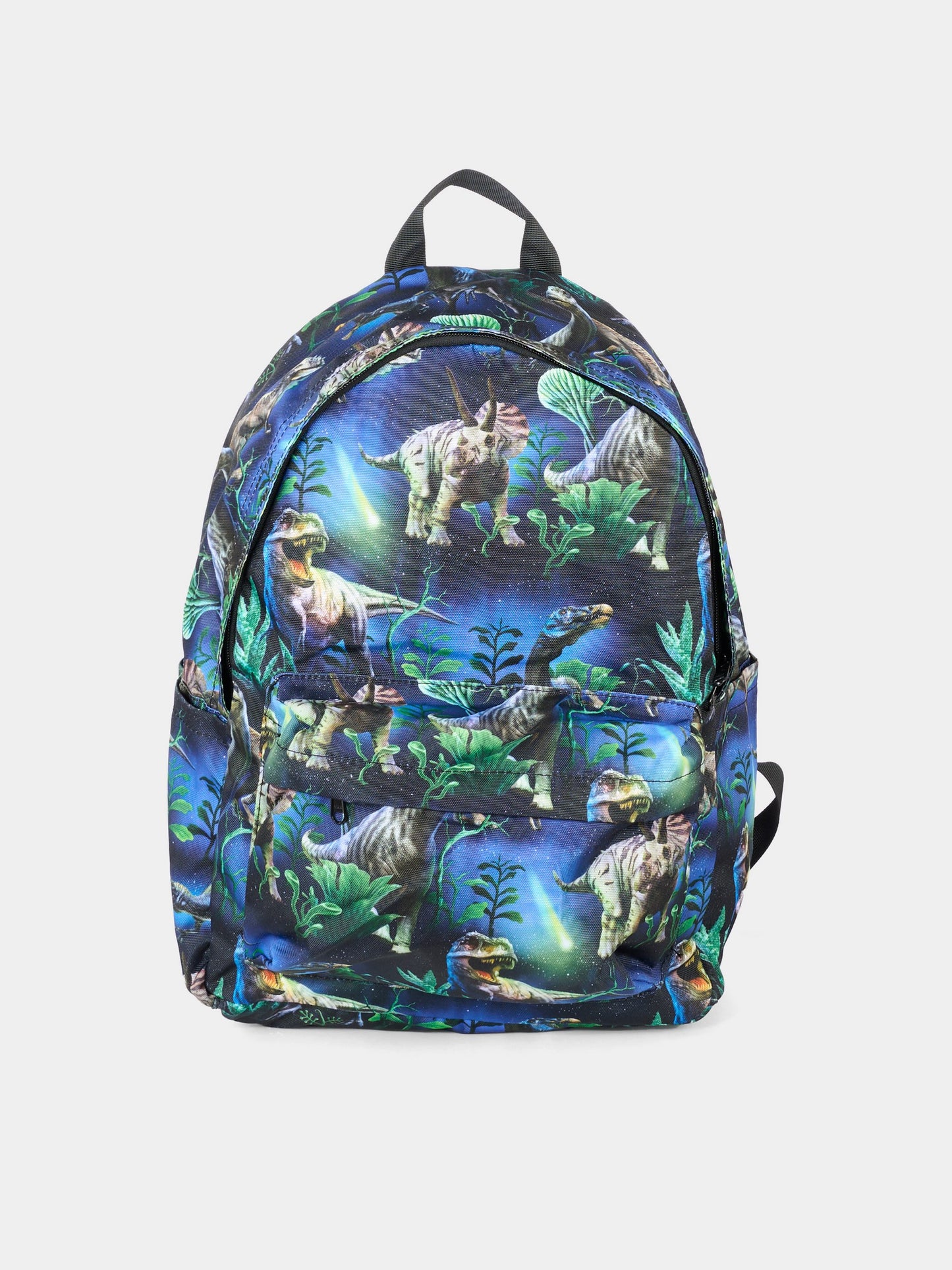 Zaino Mio blu per bambino con dinosauri all over,Molo,7W25V201 9419