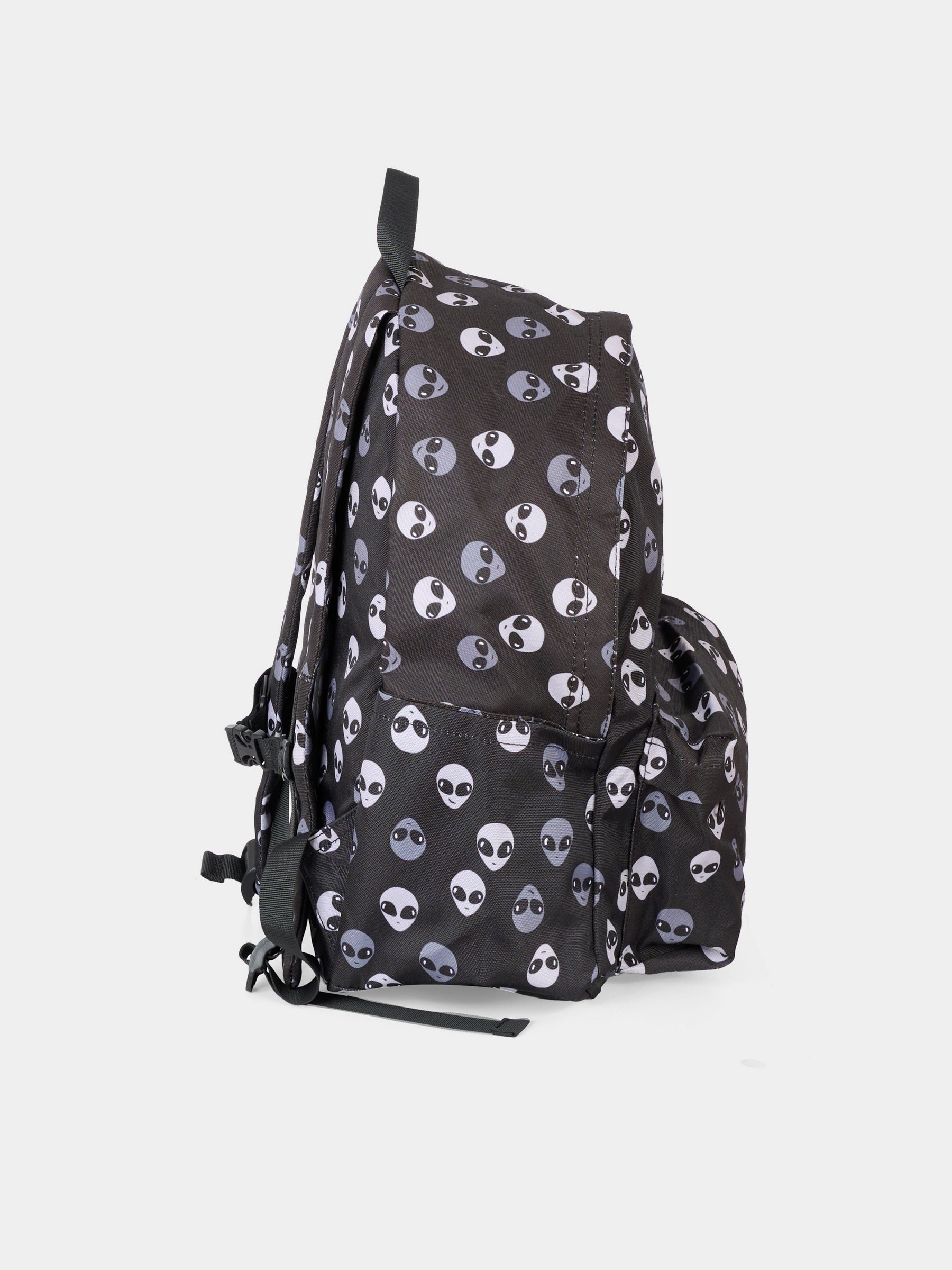 Zaino Mio nero per bambino con stampa alieno,Molo,7W25V201 9741