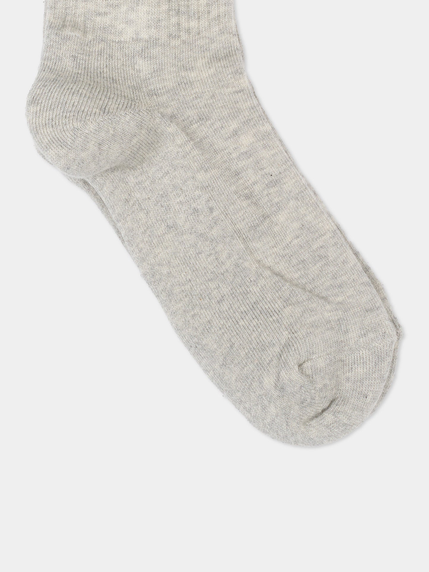 Calzini grigi per bambina con logo,Msgm Kids,S6MSJGSO032 271/01