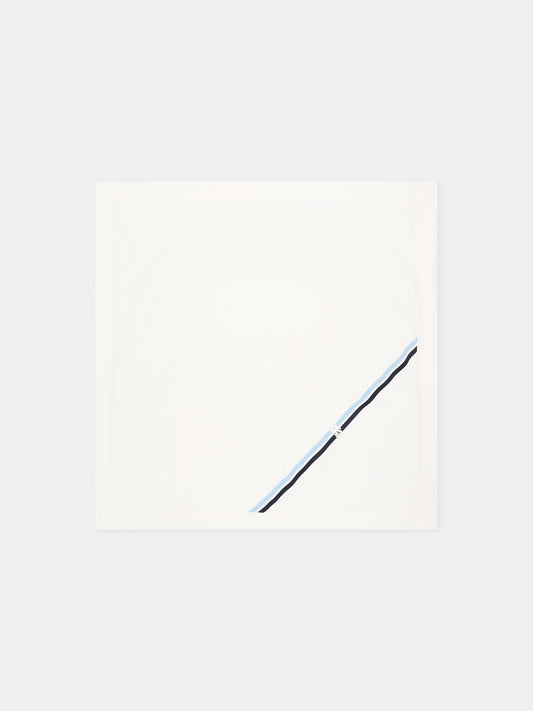 Coperta avorio per neonato con logo,Fay Kids,FY0500 Z3708 101BL